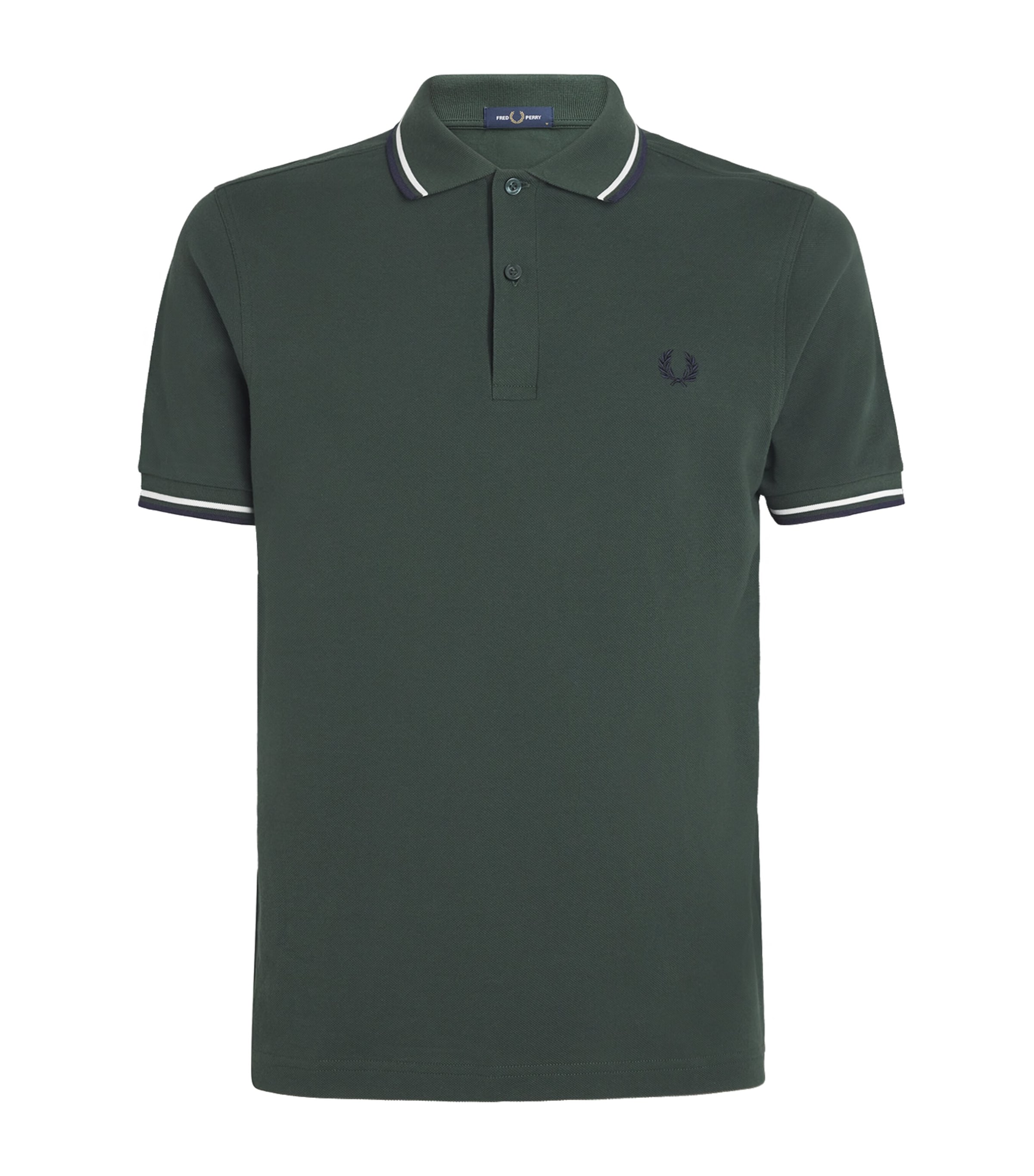 Twin Tipped Polo Shirt 53A CRTGRN/SNWT/NVY Image 1