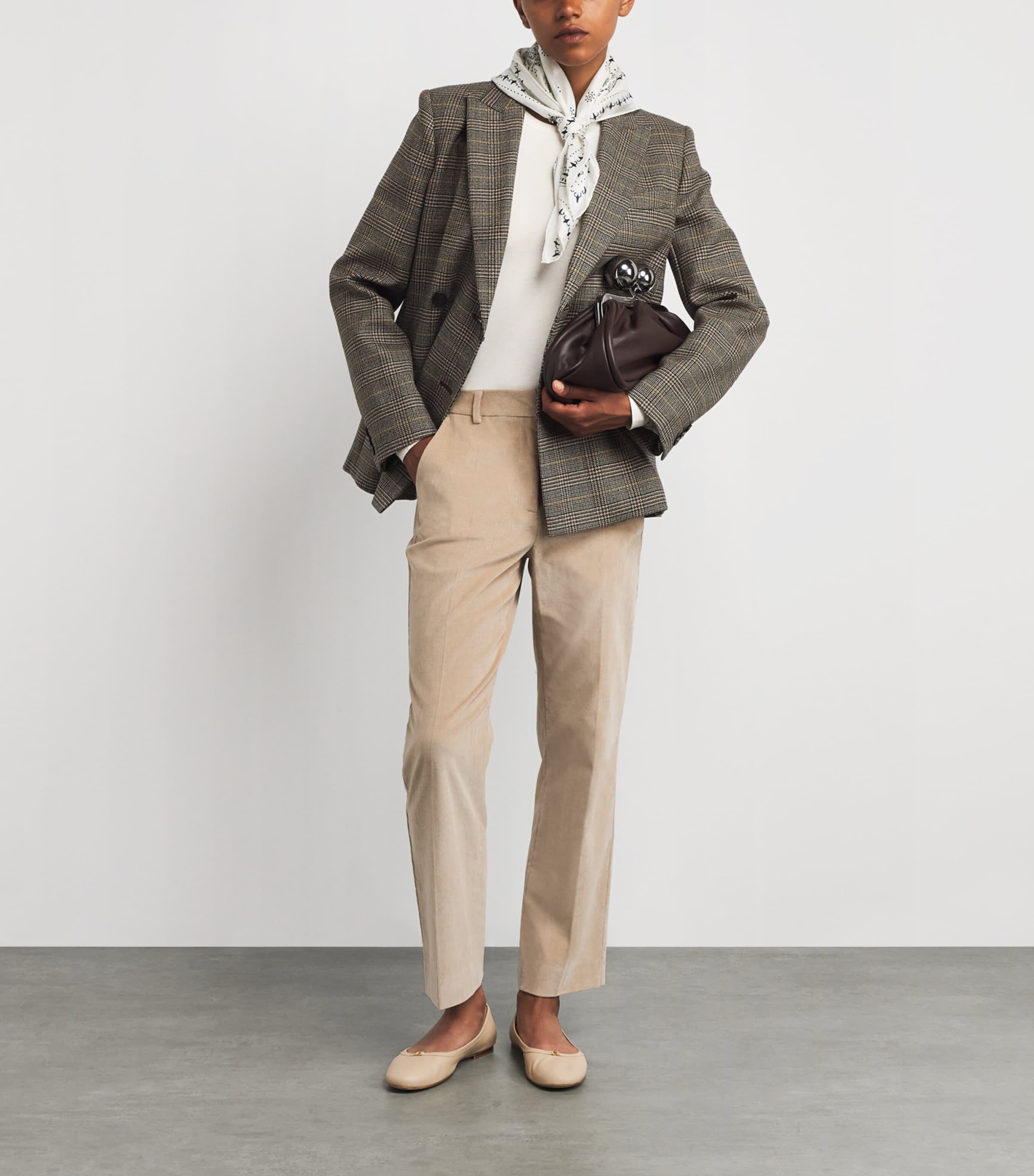 Crew-Neck Long-Sleeve Top ECRU Image 2