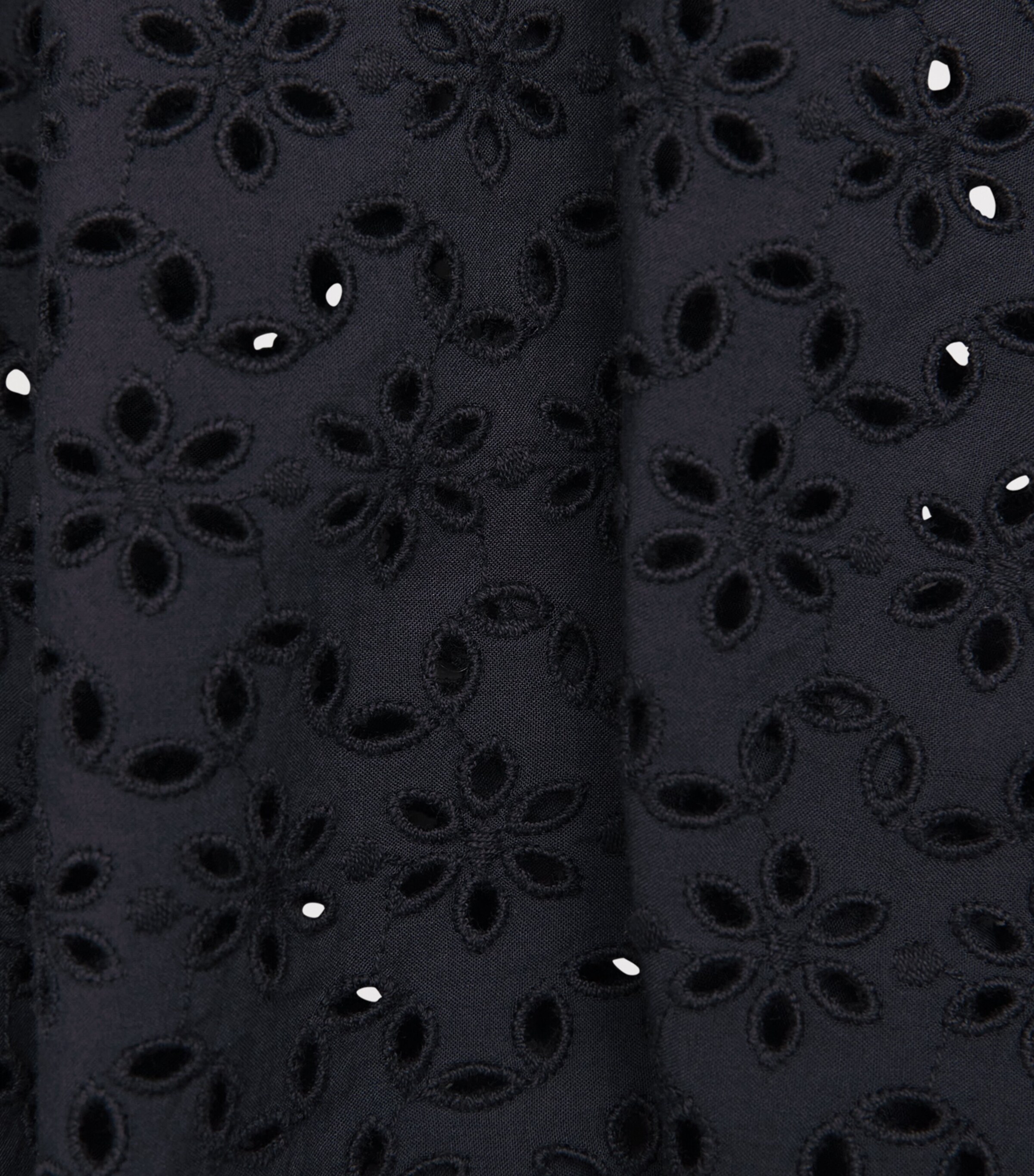 Ulla Johnson Womens Broderie Anglaise Alouette Blouse Midnight Image 6