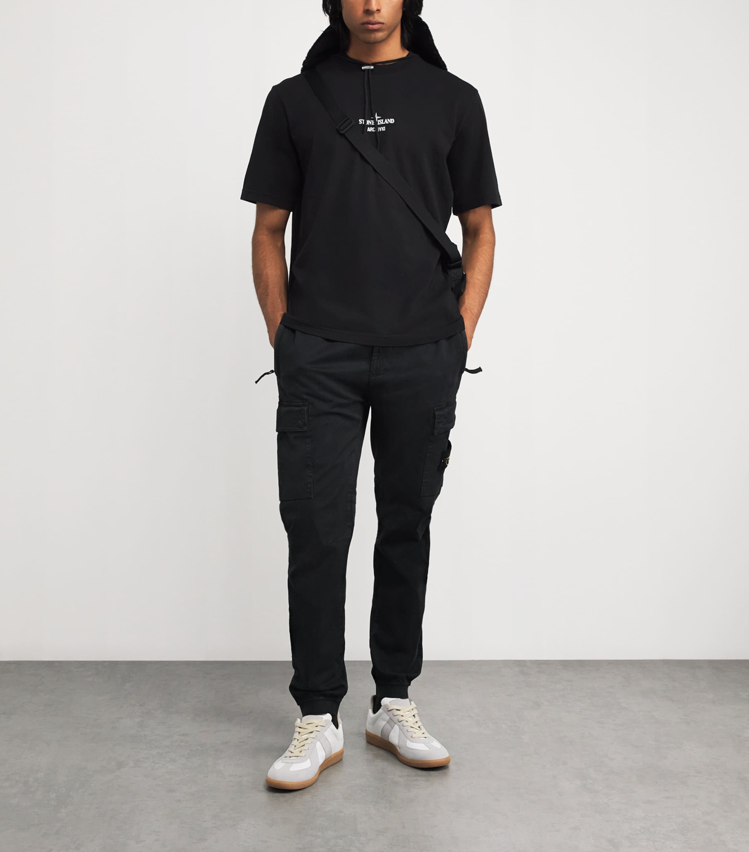 Cotton Archivio Logo T-Shirt V0029 Image 2