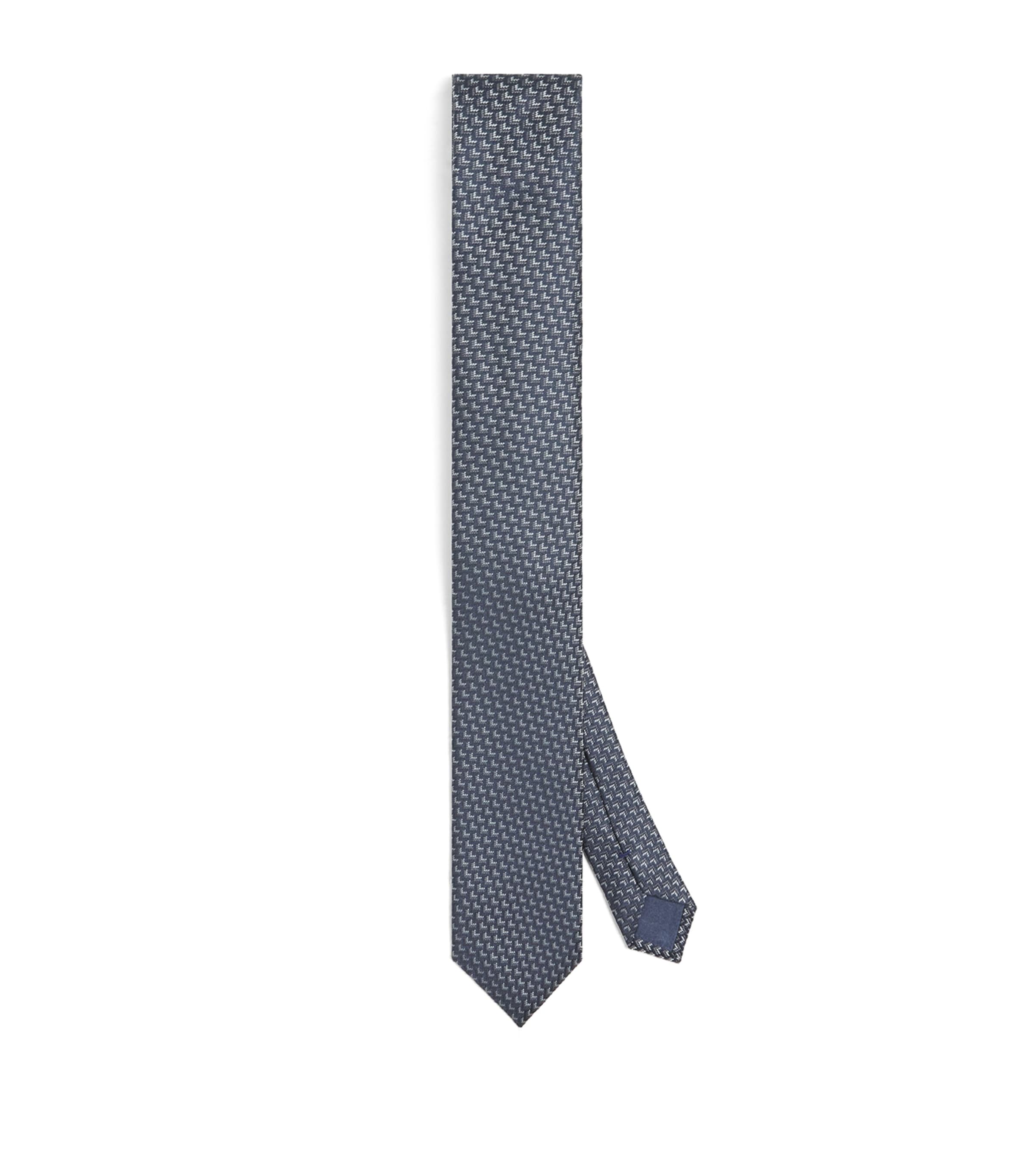 Giorgio Armani Silk HerringboneTie | Men Accessories | Ties | Silk Ties | Designers | Giorgio Armani | Men New In | Mens Accessories | Partywear | Mens | Accessories