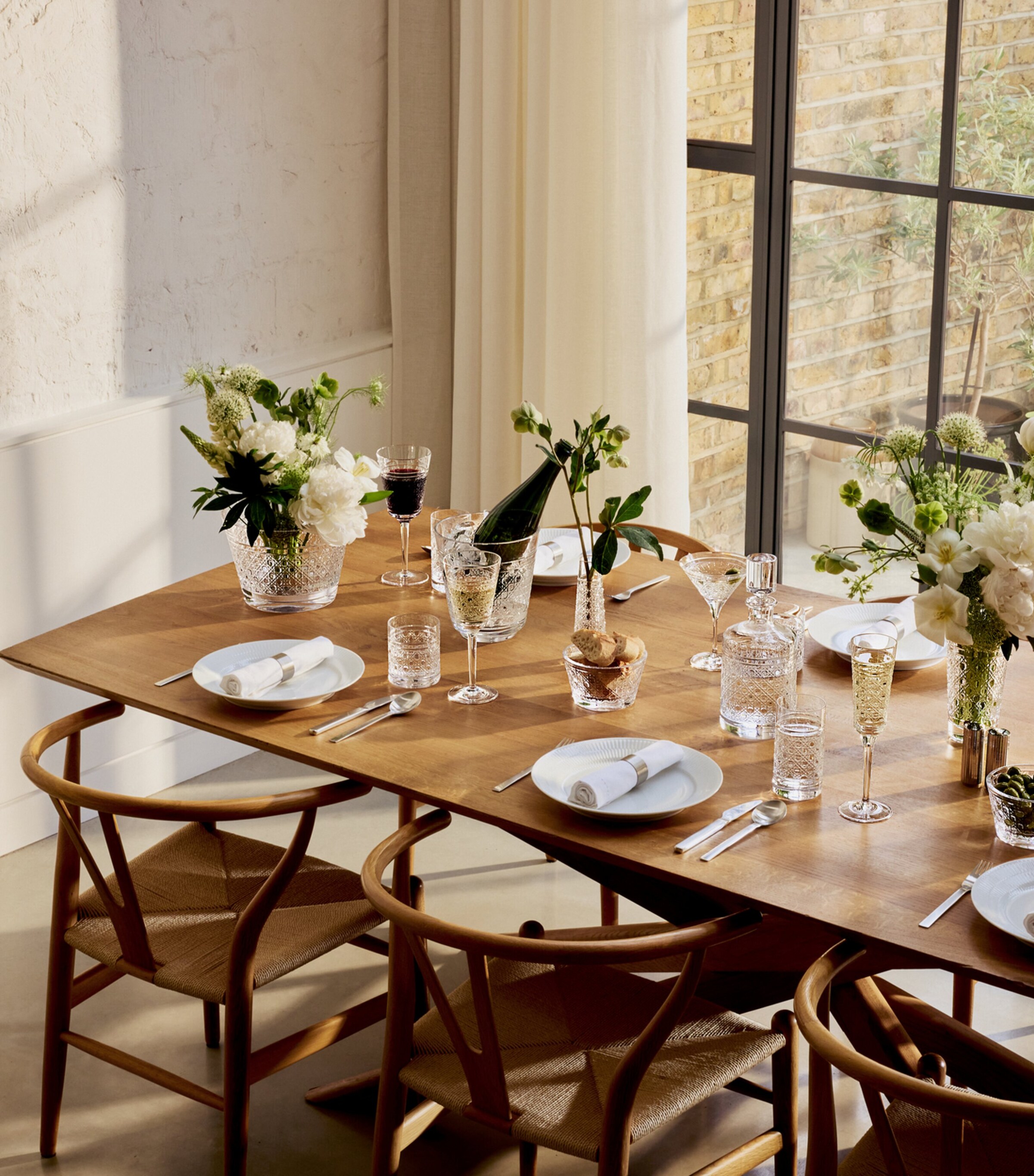 Crystal Opulence Vase (35cm) CLEAR Image 7