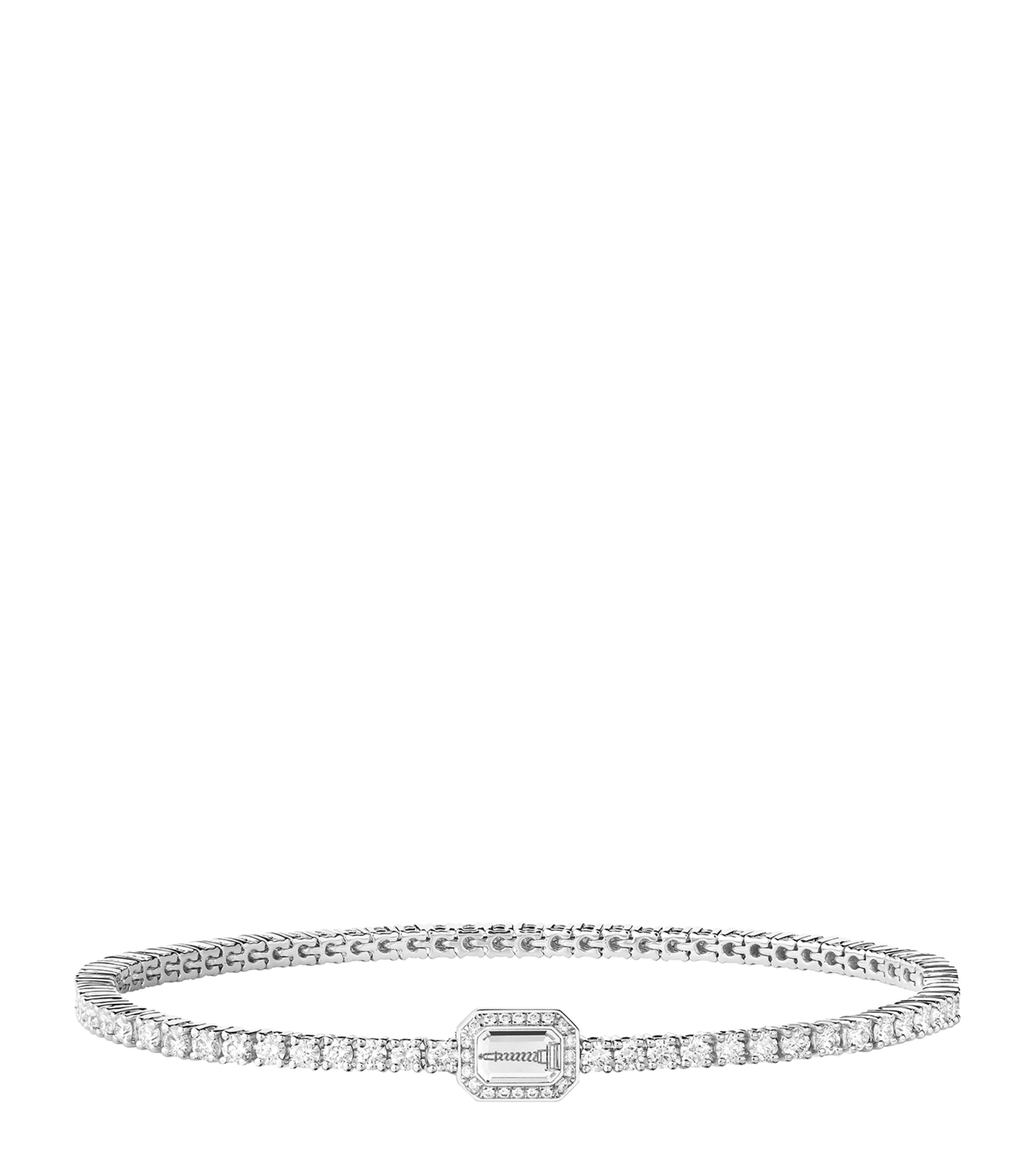 White Gold and Diamond Rivière Vendôme Bracelet WHITE GOLD Image 1