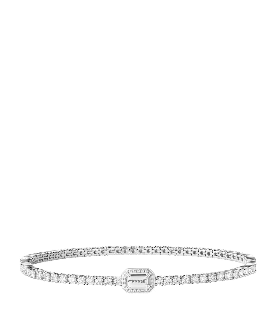 White Gold and Diamond Rivière Vendôme Bracelet WHITE GOLD Image 1
