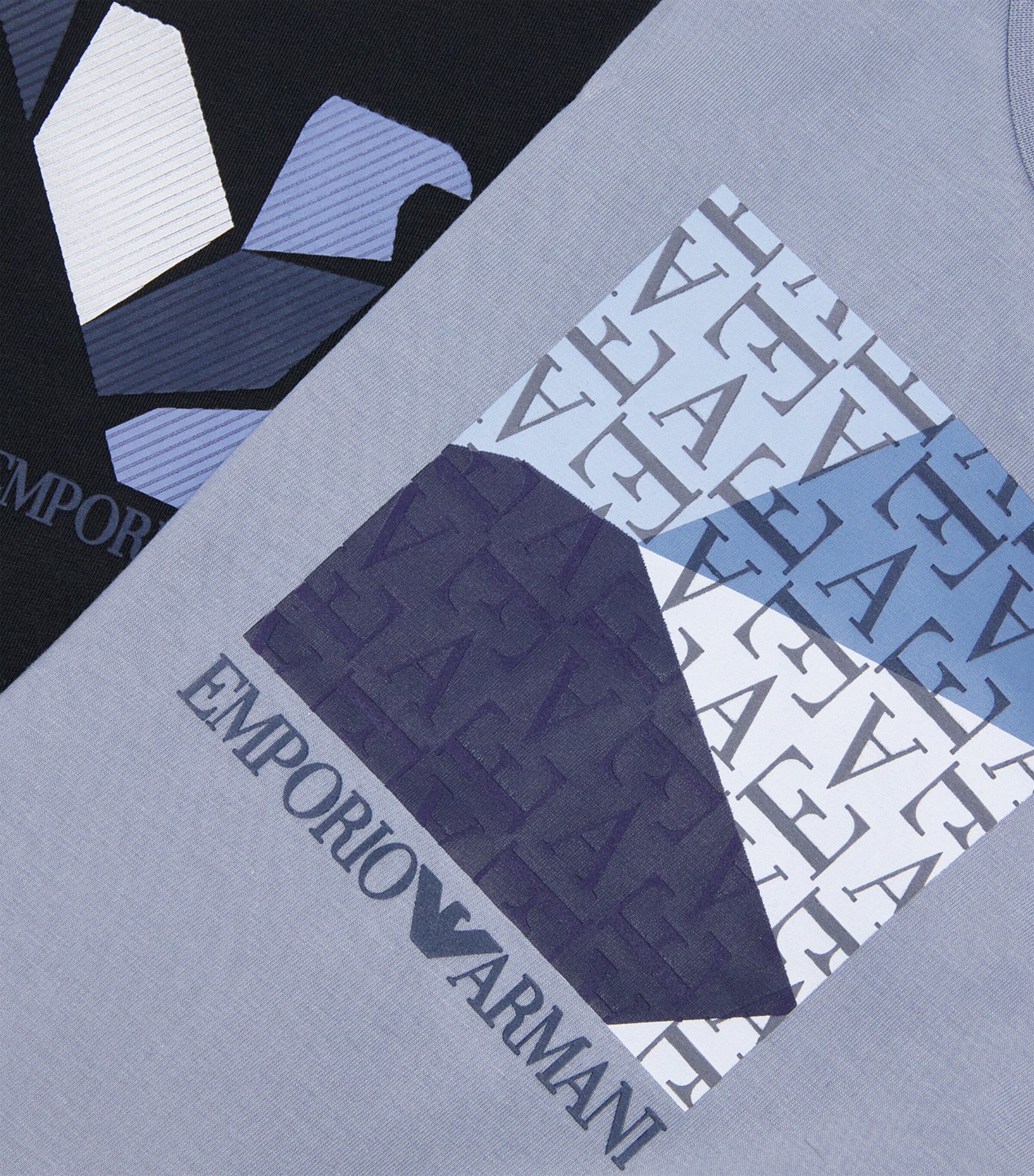 Emporio Armani Kids Set of 2 Logo T-Shirts (4-14 Years) Image 3