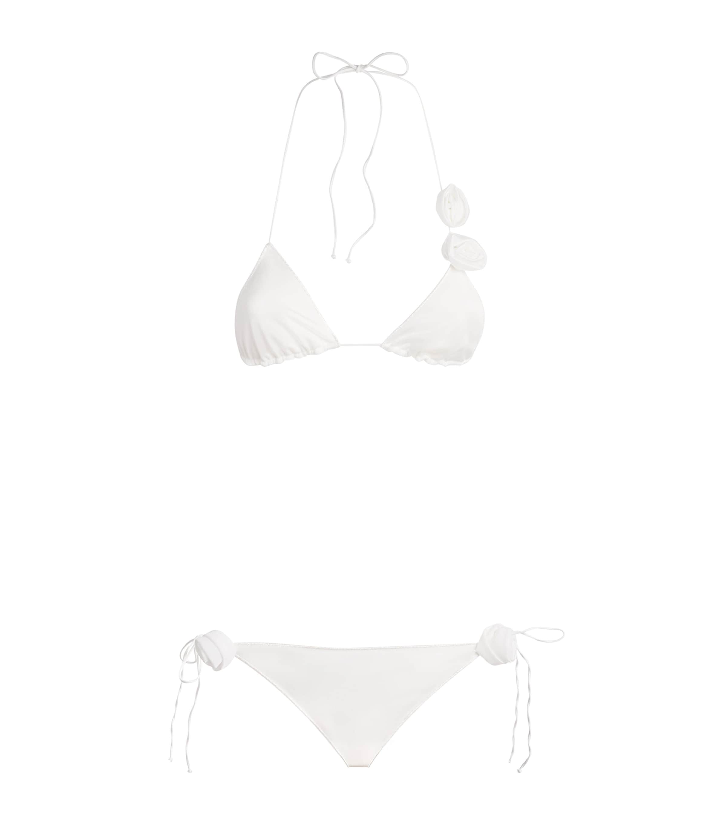 Oséree Womens Rose Bikini Pearl Image 1
