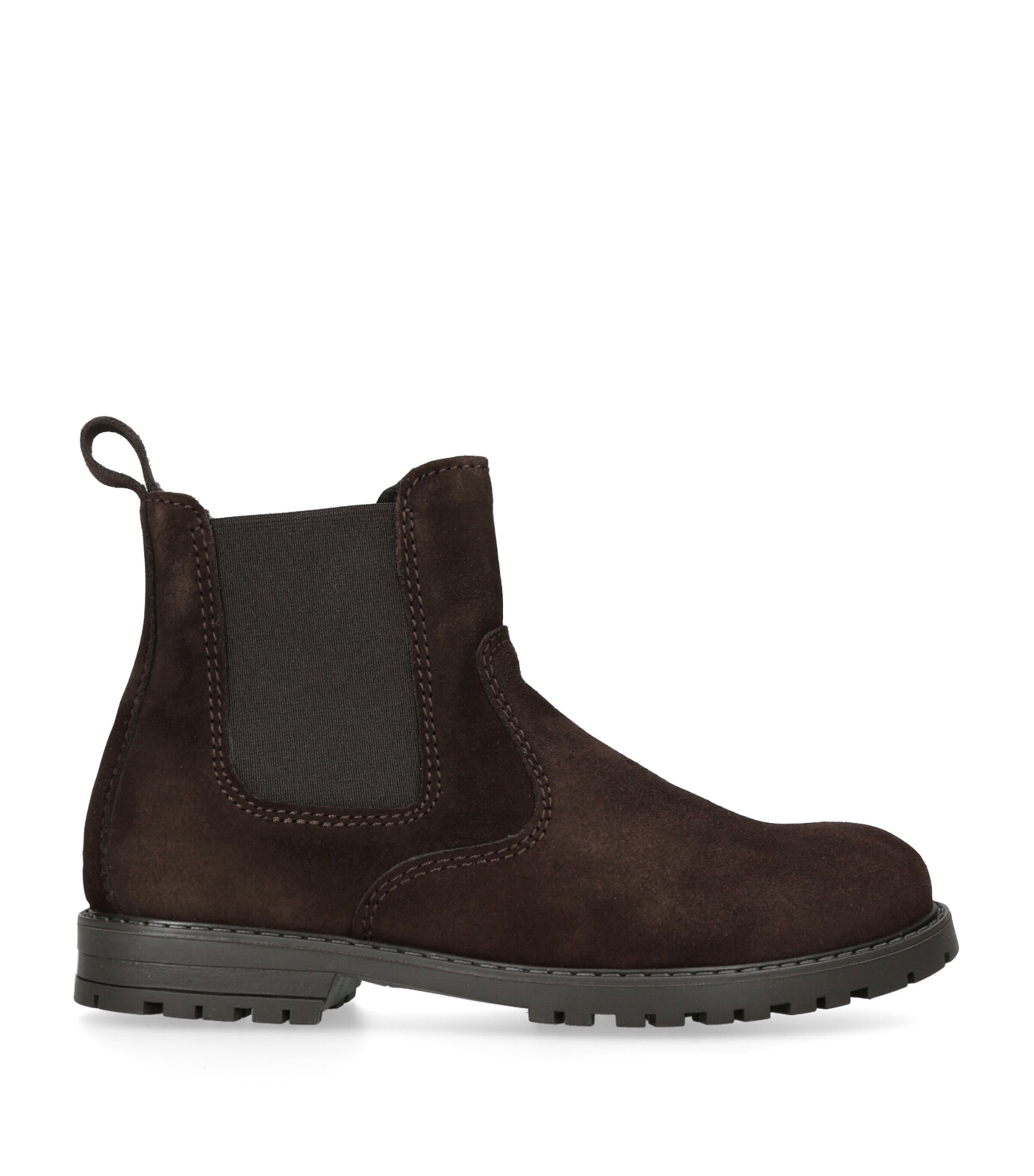 Suede Oscar Boots DARK BROWN Image 3