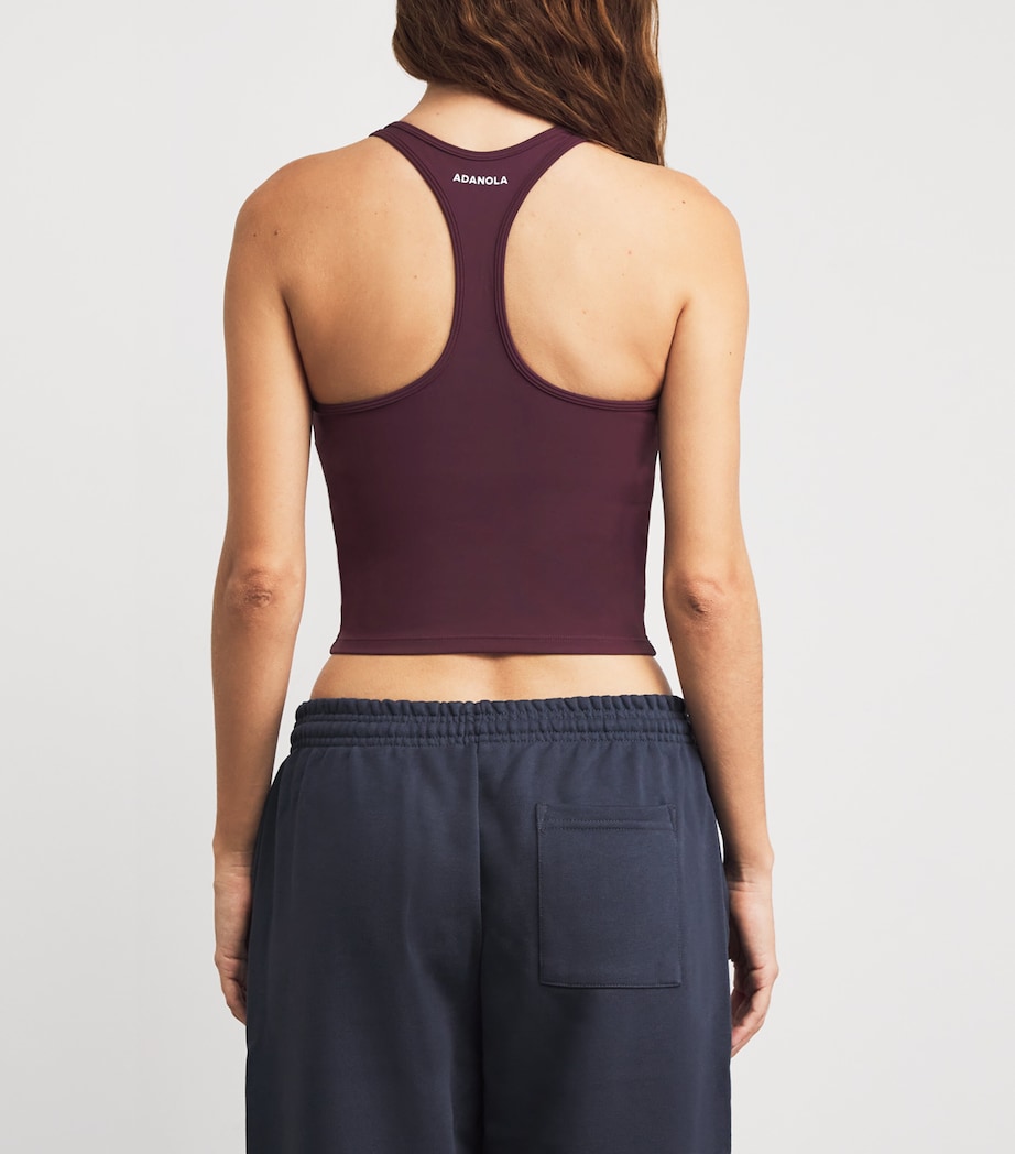 Ultimate Racerback Sports Bra  DARK CHERRY Image 4