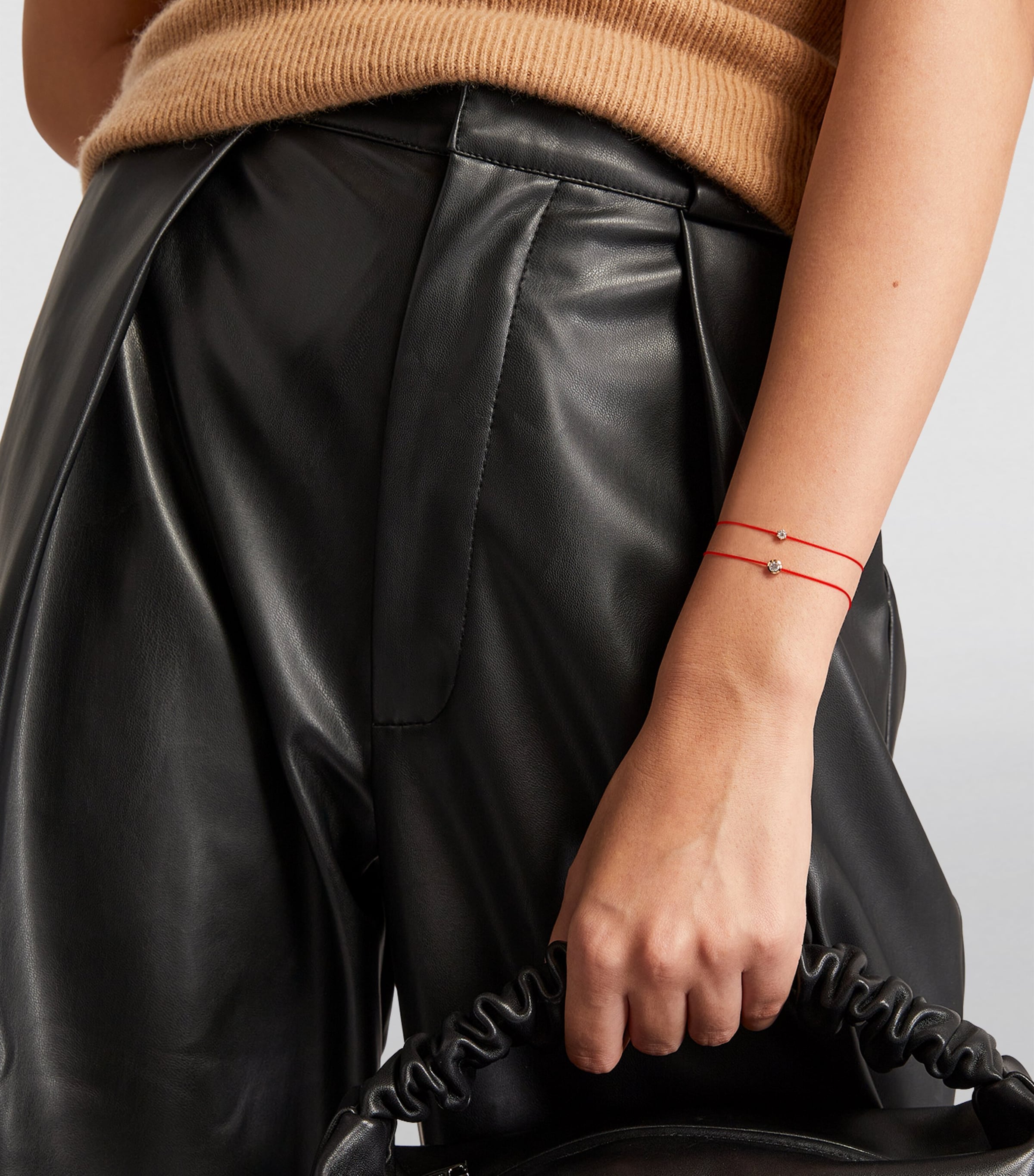 Rose Gold and Diamond So Pure Bracelet (16.5cm) RED Image 3