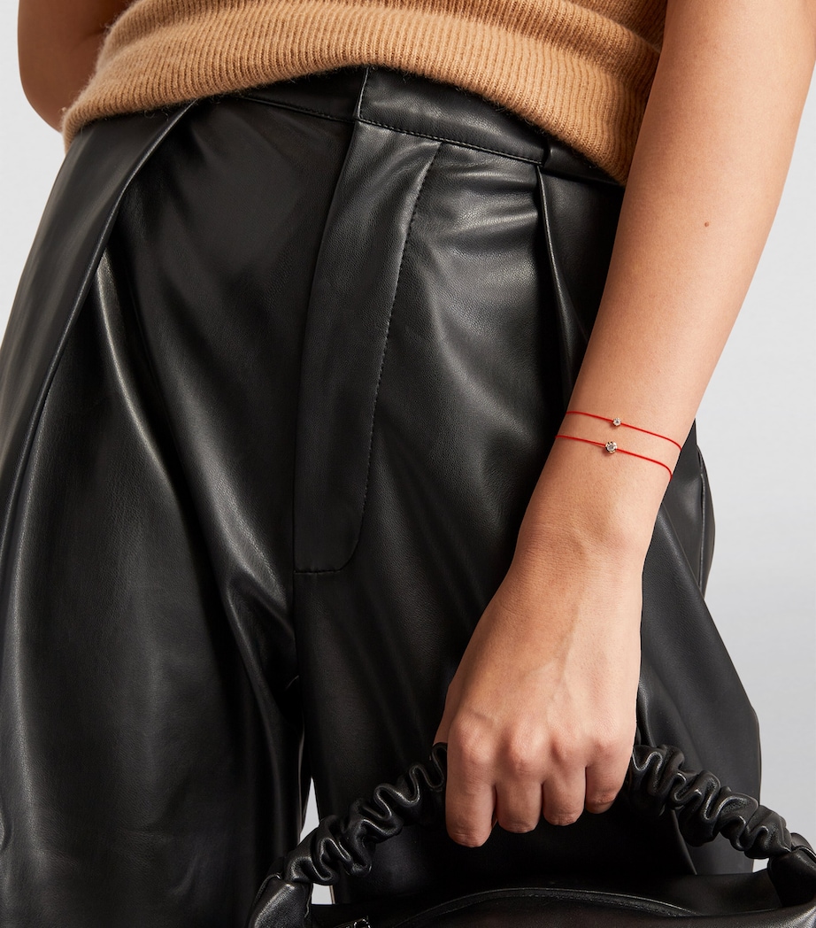 Rose Gold and Diamond So Pure Bracelet (16.5cm) RED Image 3