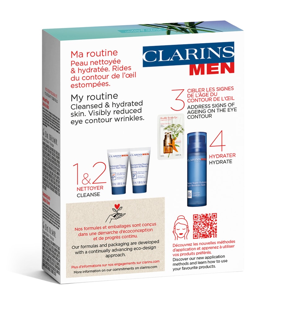 ClarinsMen Hydration Essentials Gift Set (Worth £43.21) NO COLOUR Image 4