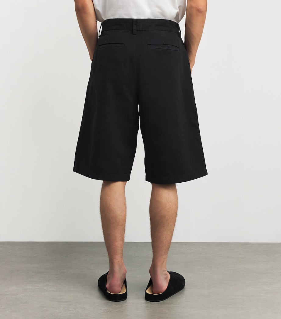 Cotton Cosmo Shorts BLACK Image 4