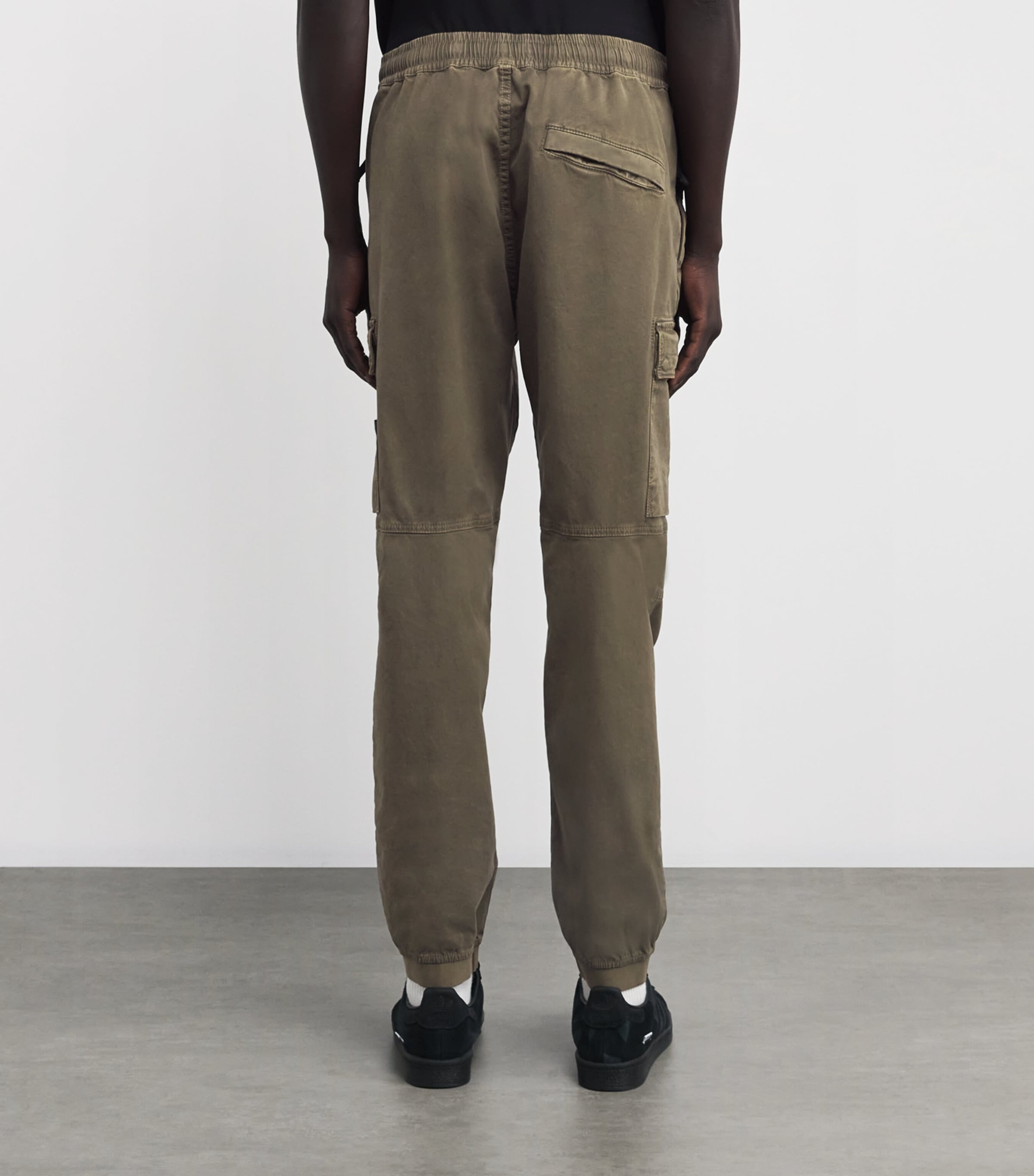 Cotton-Blend Cargo Trousers V0154 Image 4