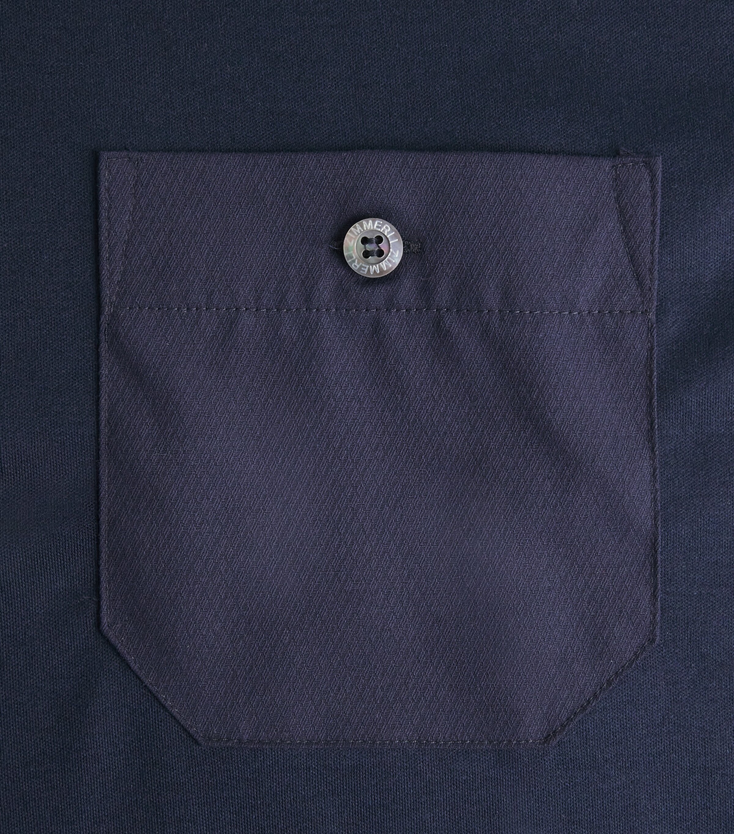 Zimmerli Mens Modern Lounge T-Shirt Midnight Image 10