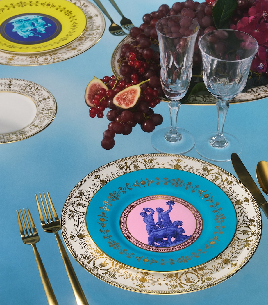 Bone China Bacchus Plate (27.5cm) PINK Image 8
