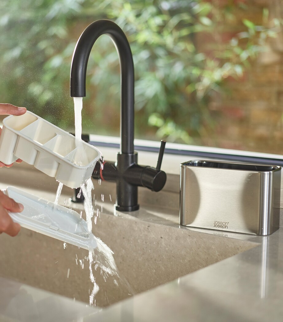 Stainless Steel Surface Cutlery Drainer LIGHT STONE Image 4