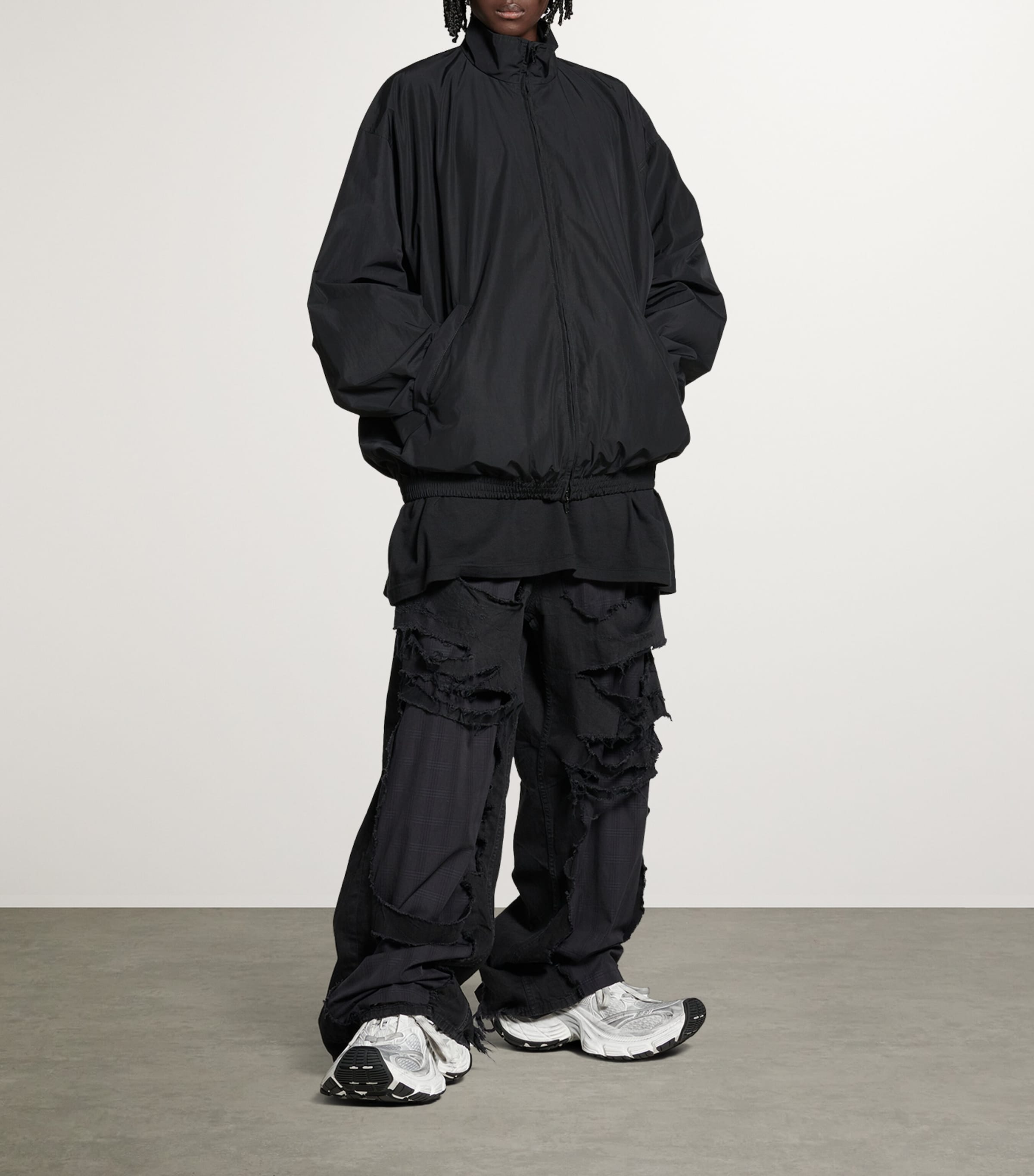 Water-Resistant Logo Bomber Jacket 1000 Image 3