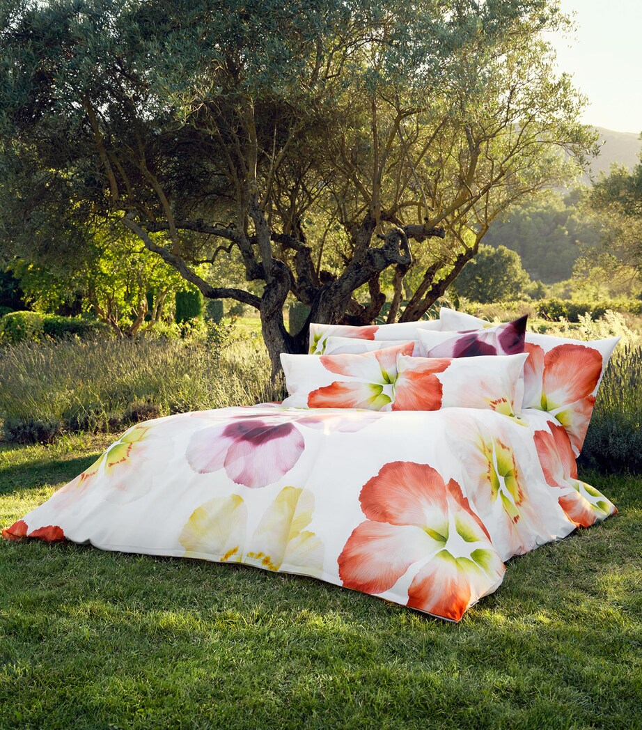 Schlossberg Cotton Sateen Aurora Flat Sheet (280cm x 290cm) Blanc Image 3