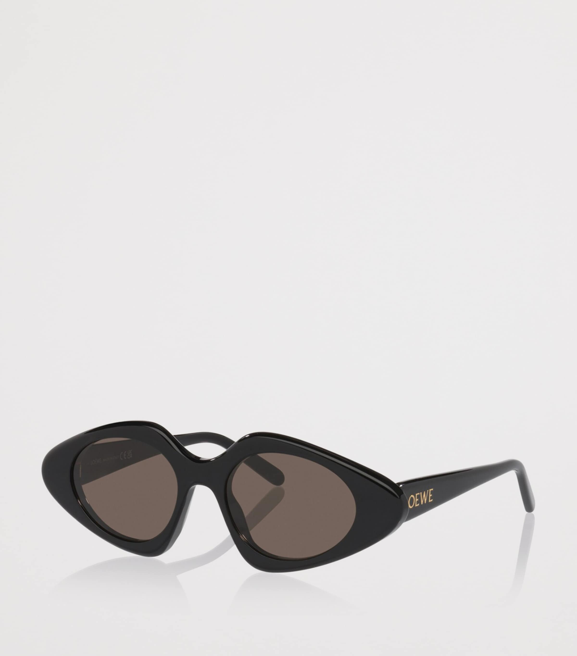 LOEWE Triangle Slim Sunglasses Black Image 2