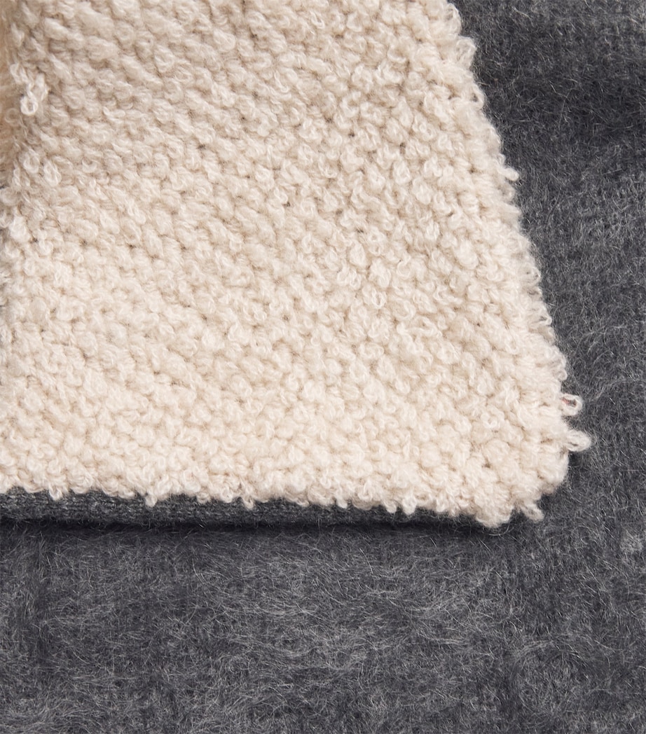 Cashmere Grizzly Frankie Jacket CHARCOAL/OATMEAL Image 5