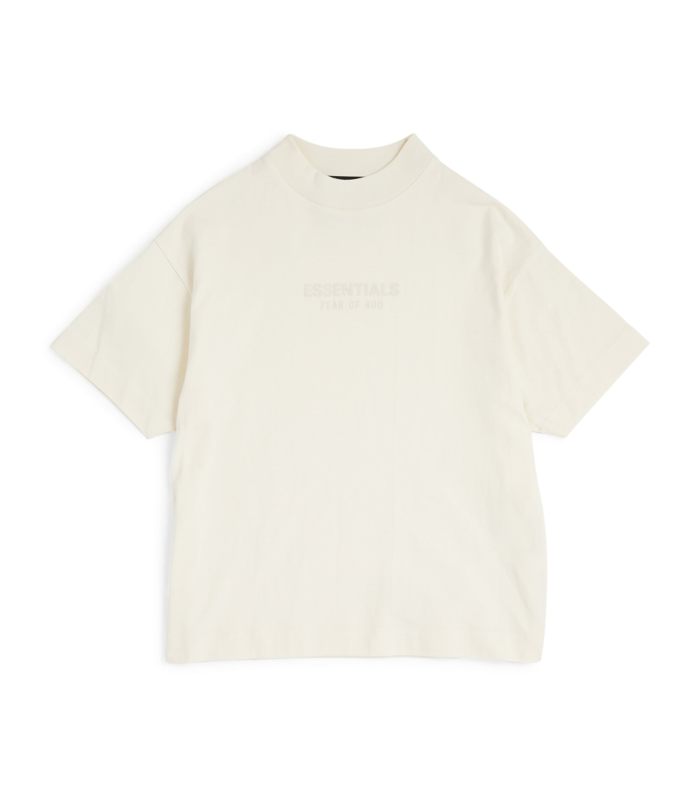 Essentials Kids' Cotton Logo T-shirt In White