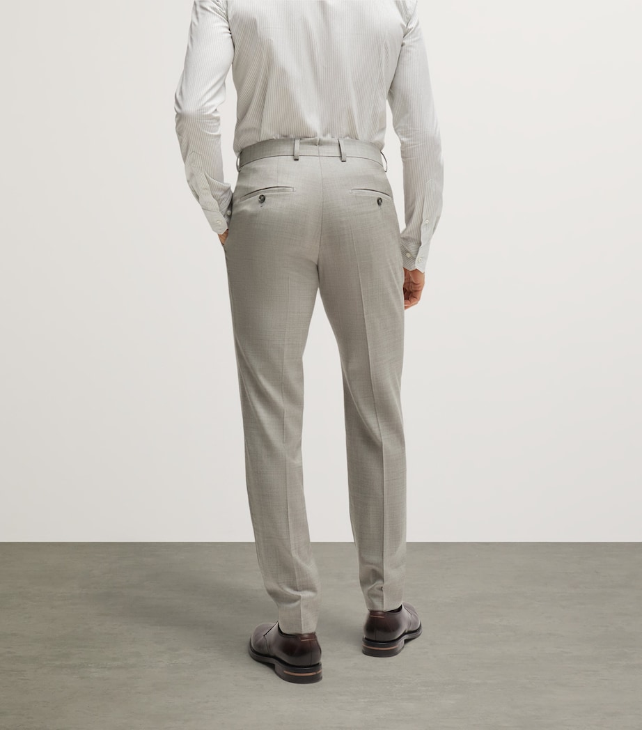 Virgin Wool Slim 2-Piece Suit 376 Image 6