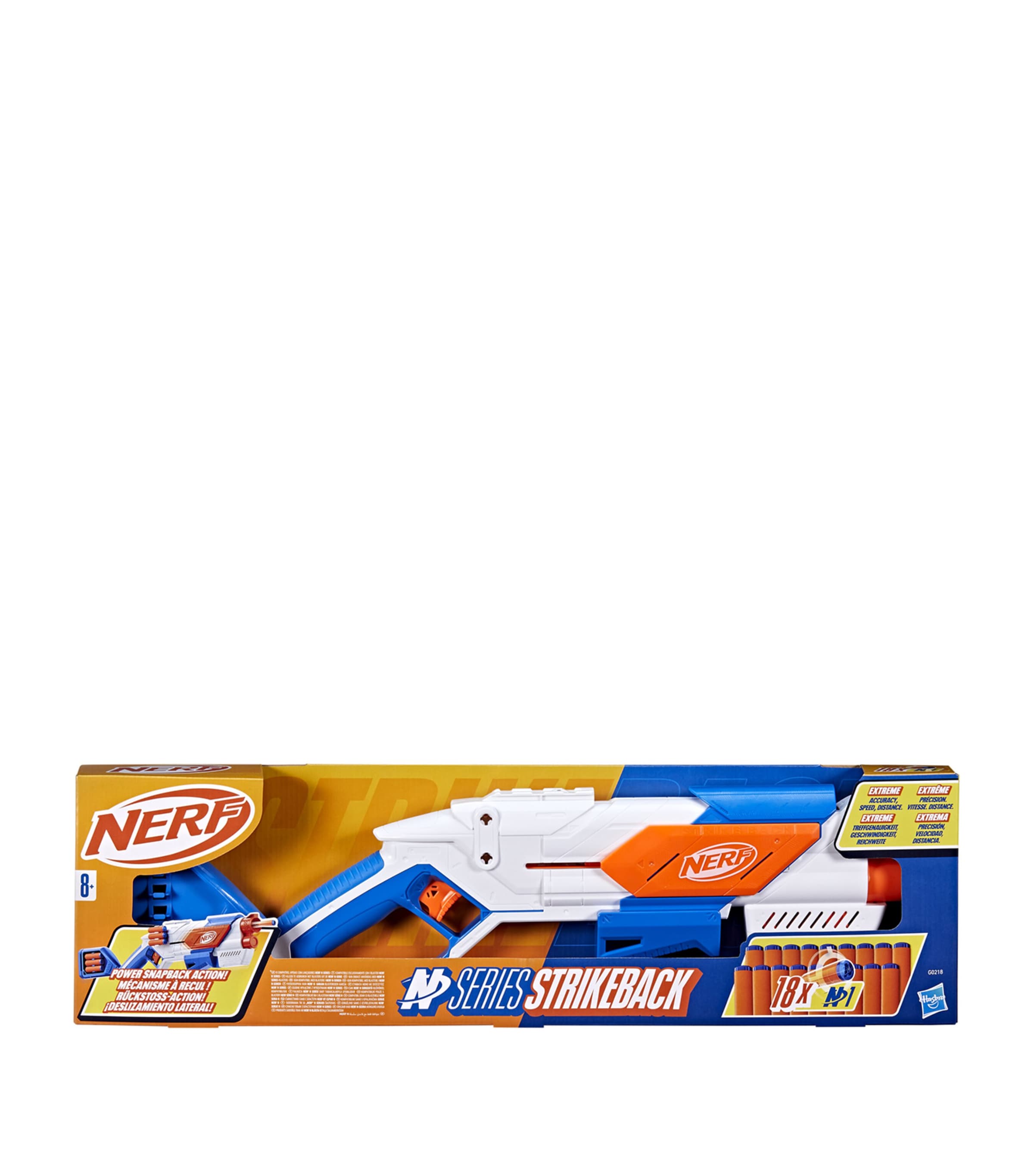 Nerf Kids' N Series Strikeback Dart Blaster In Multi