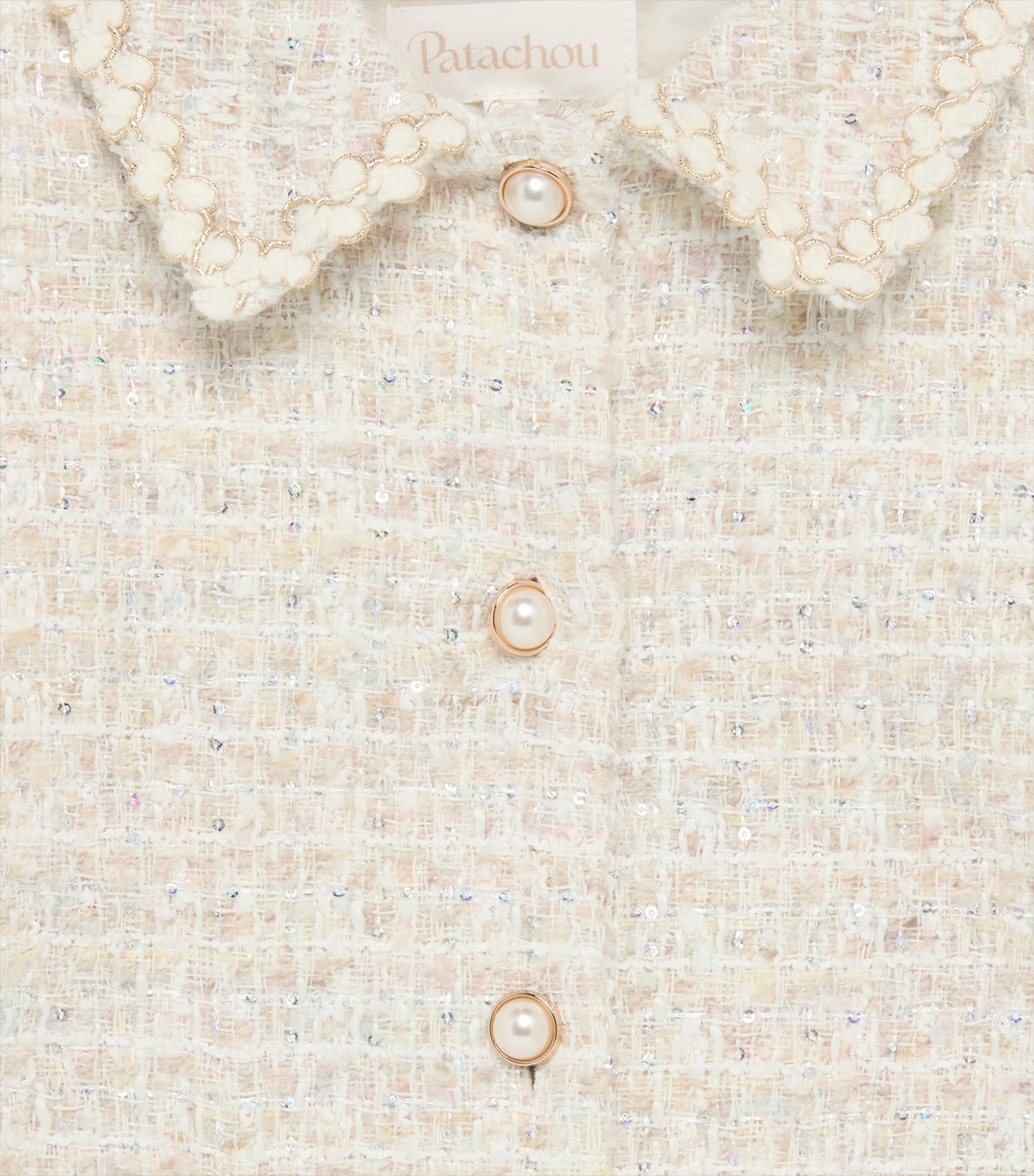 Patachou Tweed Sparkle Jacket (6-18 Months) Sparkle Tweed Image 3