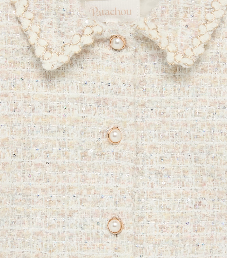 Patachou Tweed Sparkle Jacket (6-18 Months) Sparkle Tweed Image 3