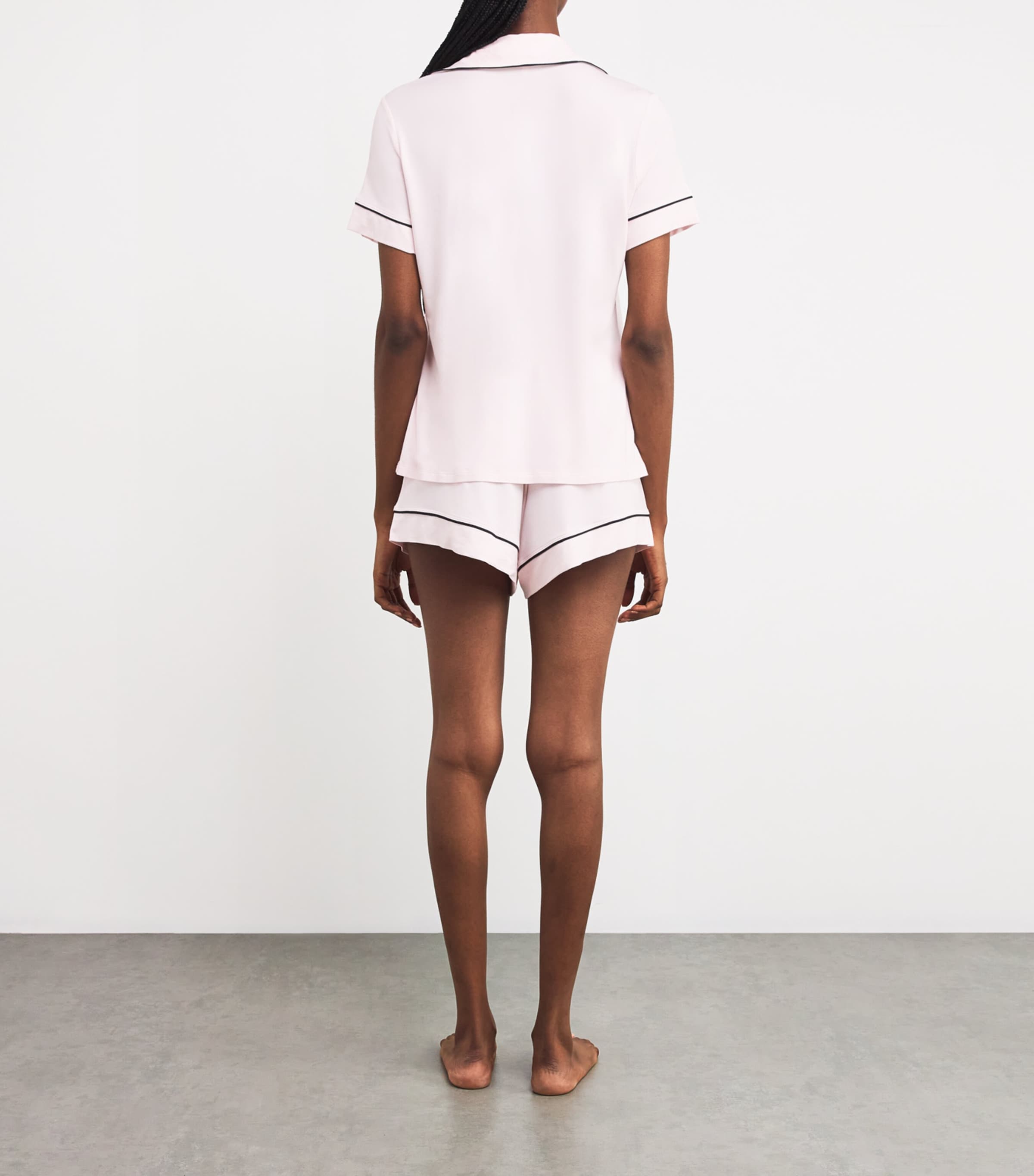 Gisele Short Pyjama Set SORBET/BLACK Image 3