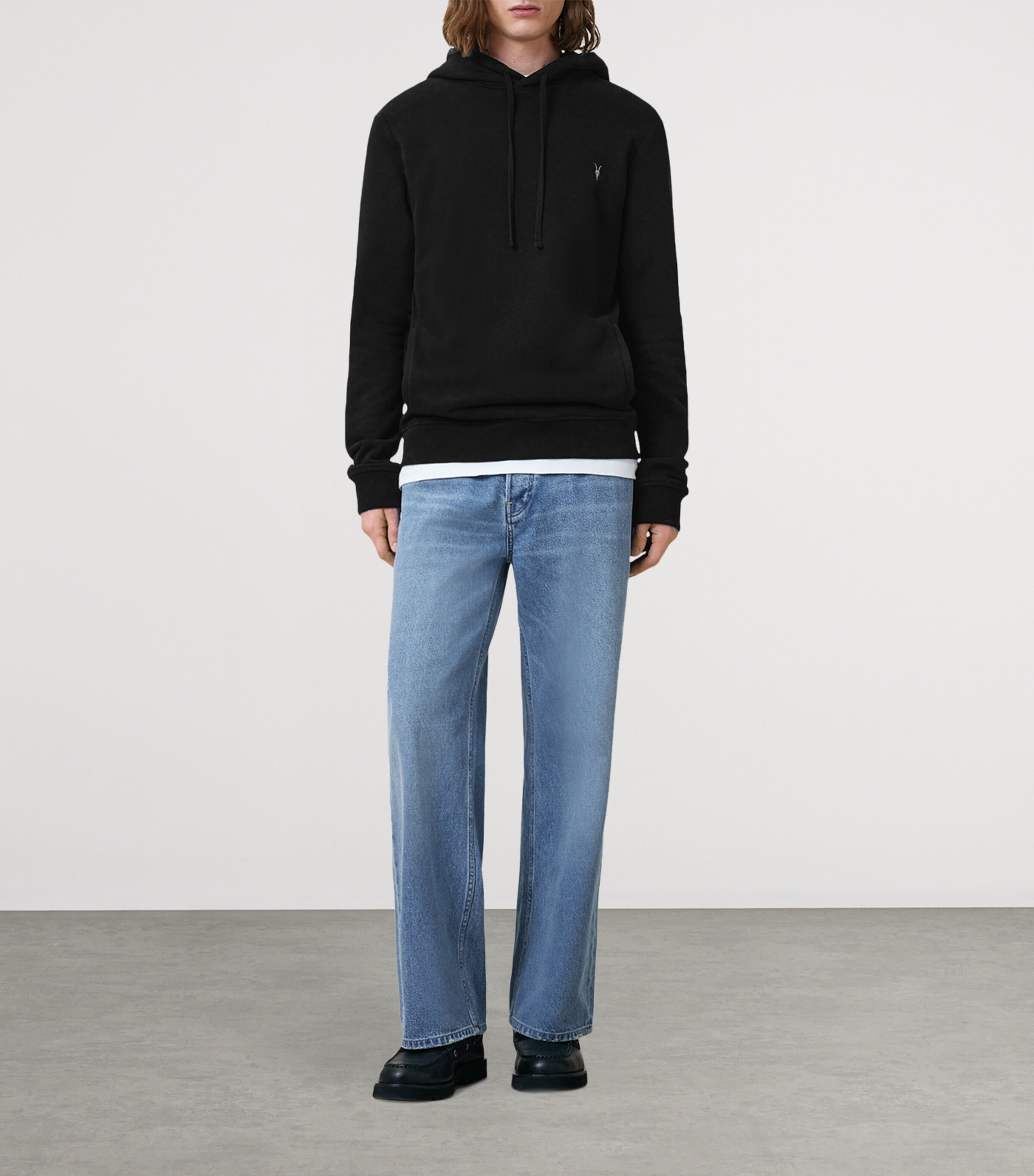 Organic Cotton Raven Oth Hoodie BLACK Image 3