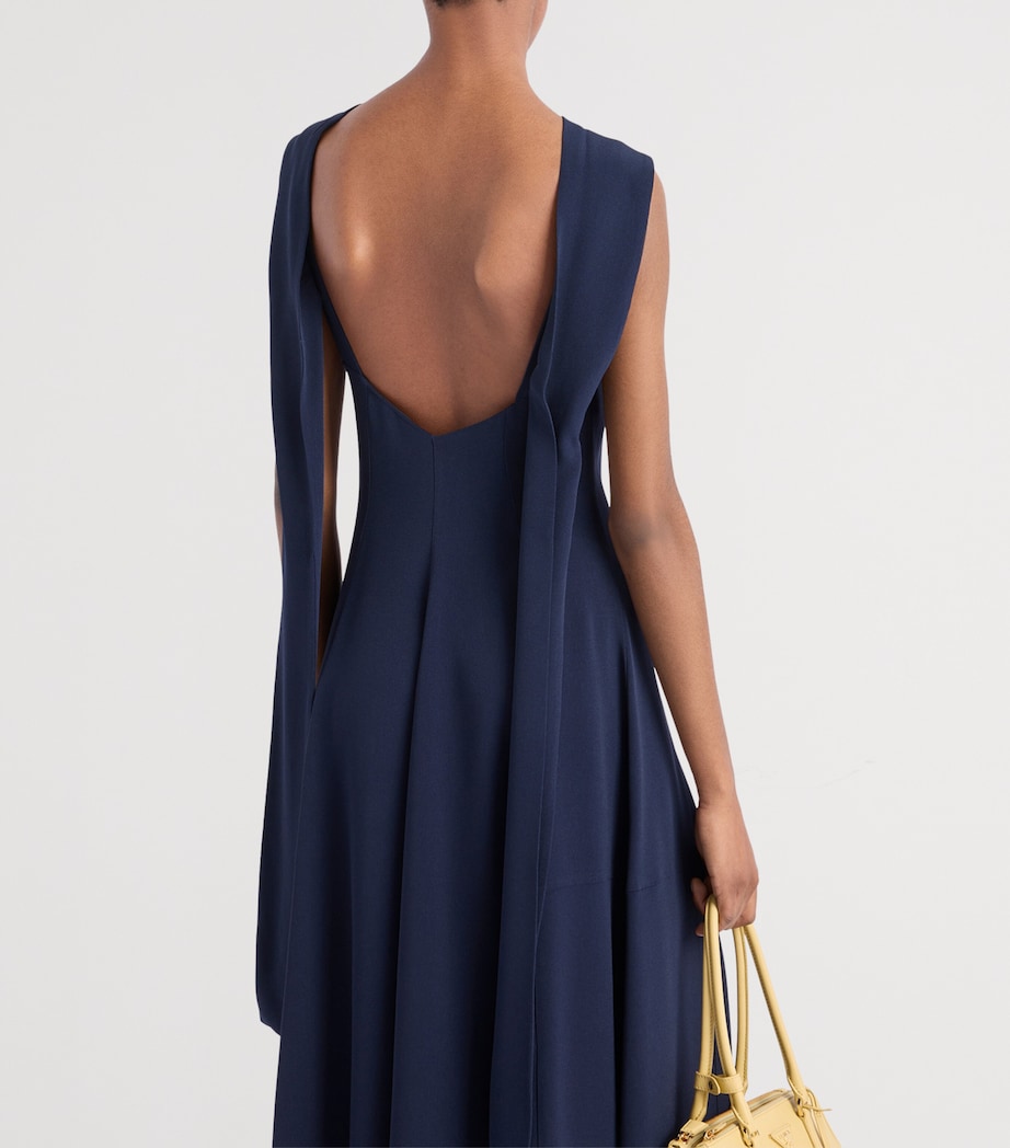 Asymmetric Midi Dress F0008 Image 6