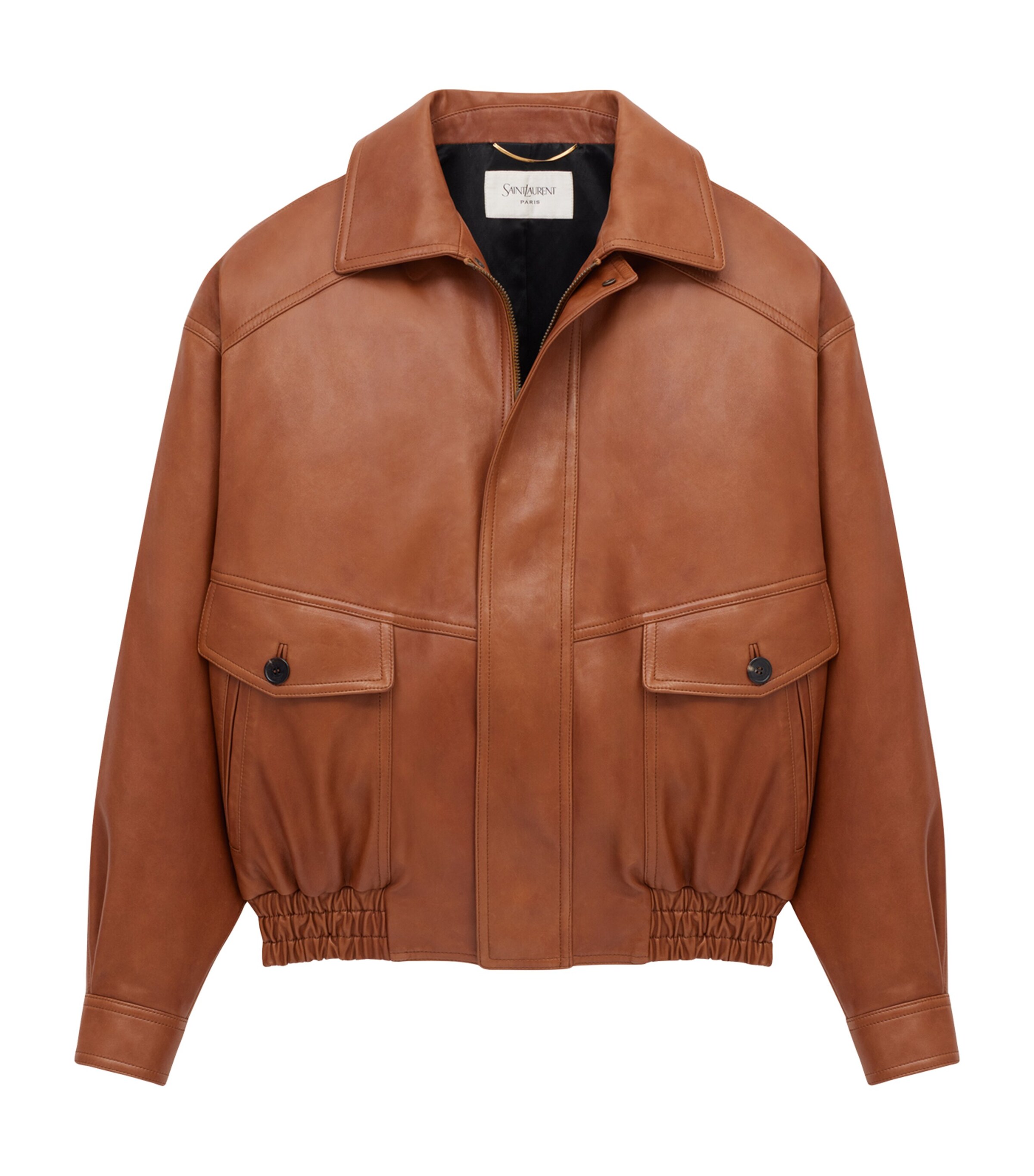 Leather Bomber Jacket 2080 Image 2