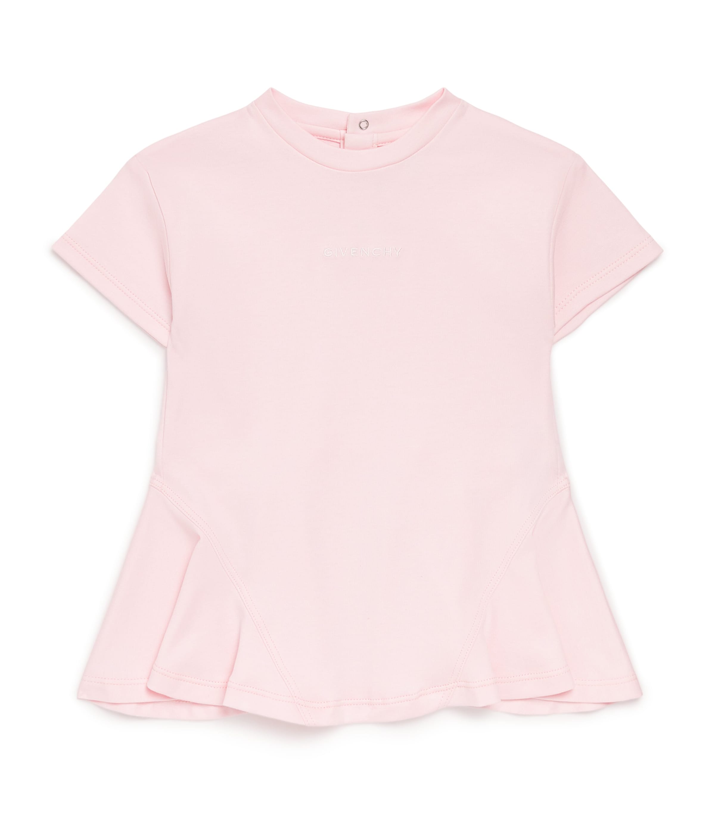 Givenchy Kids Cotton Logo Dress (6-36 Months) Image 1