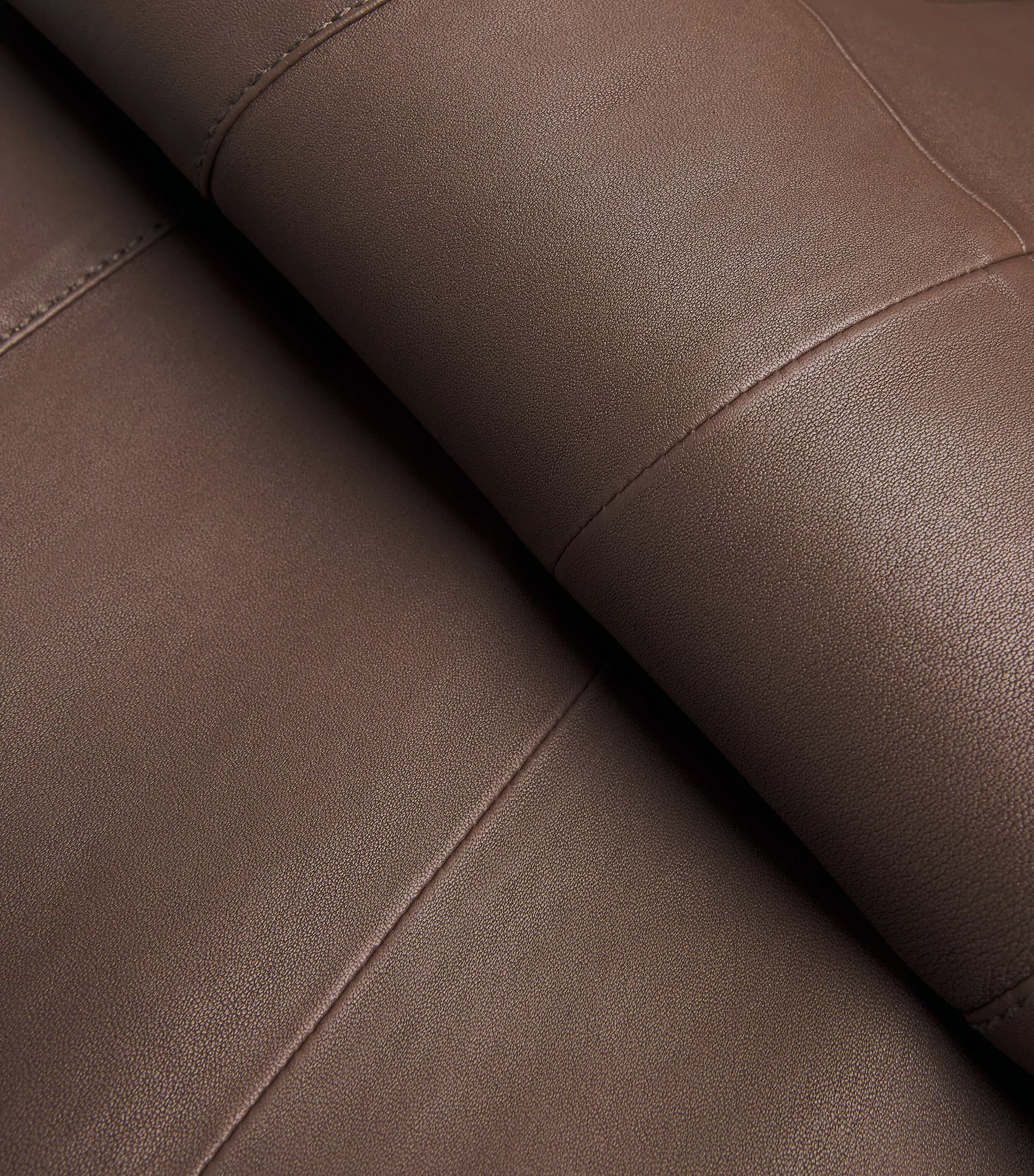 Leather Heidi Midi Dress MUSHROOM Image 5