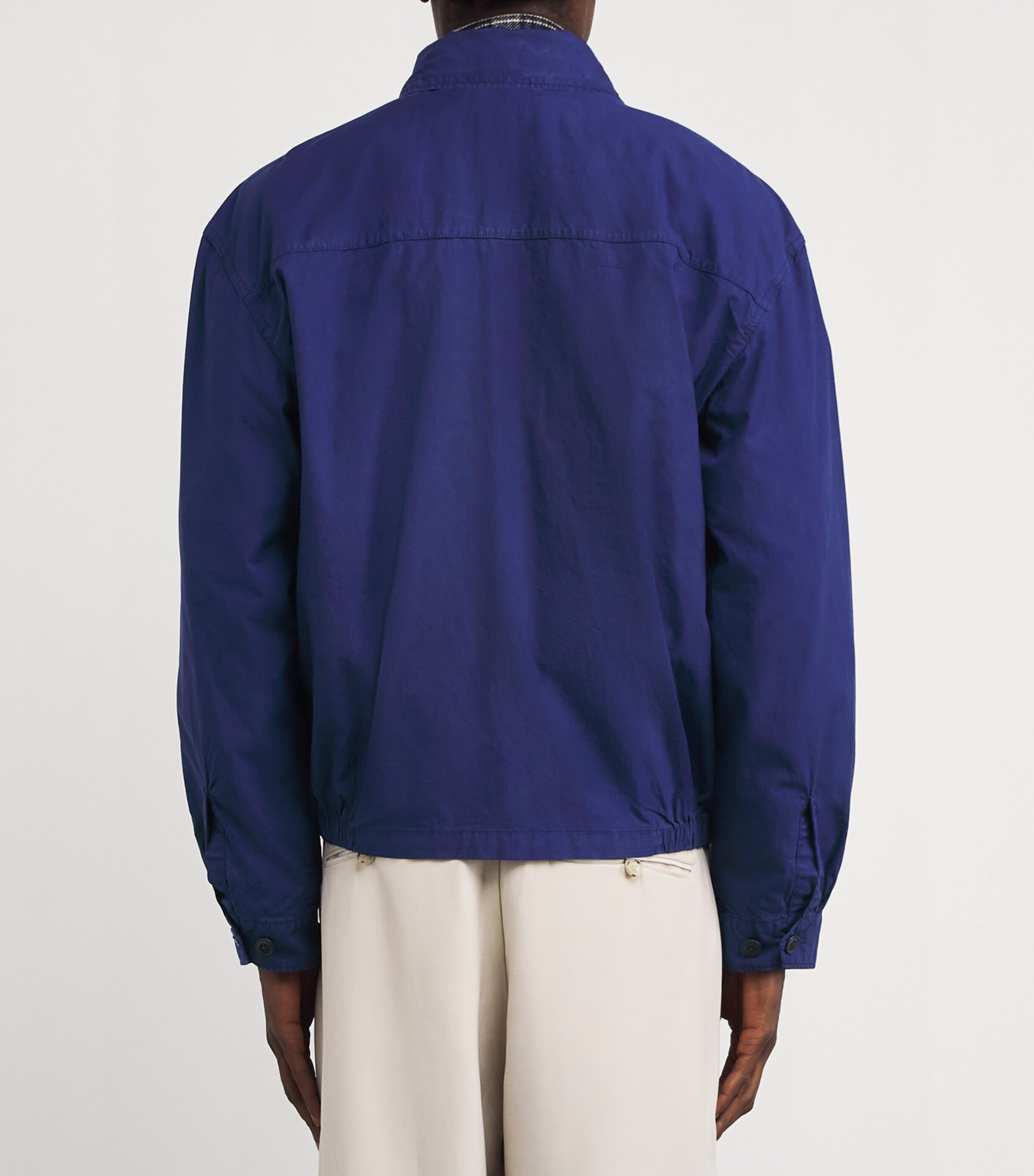 Cotton Twill Lightweight Jacket NAVY Image 4