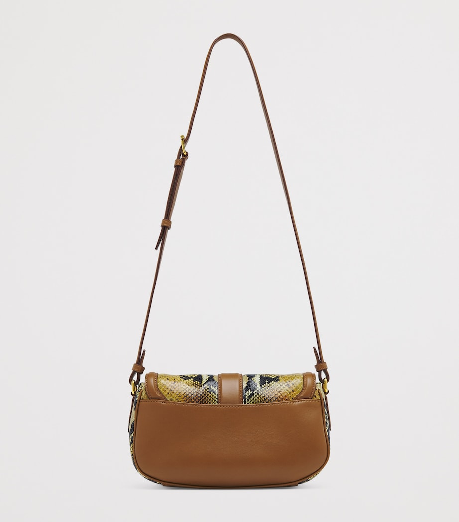 Leather T-Bar Satchel 8490 Image 2