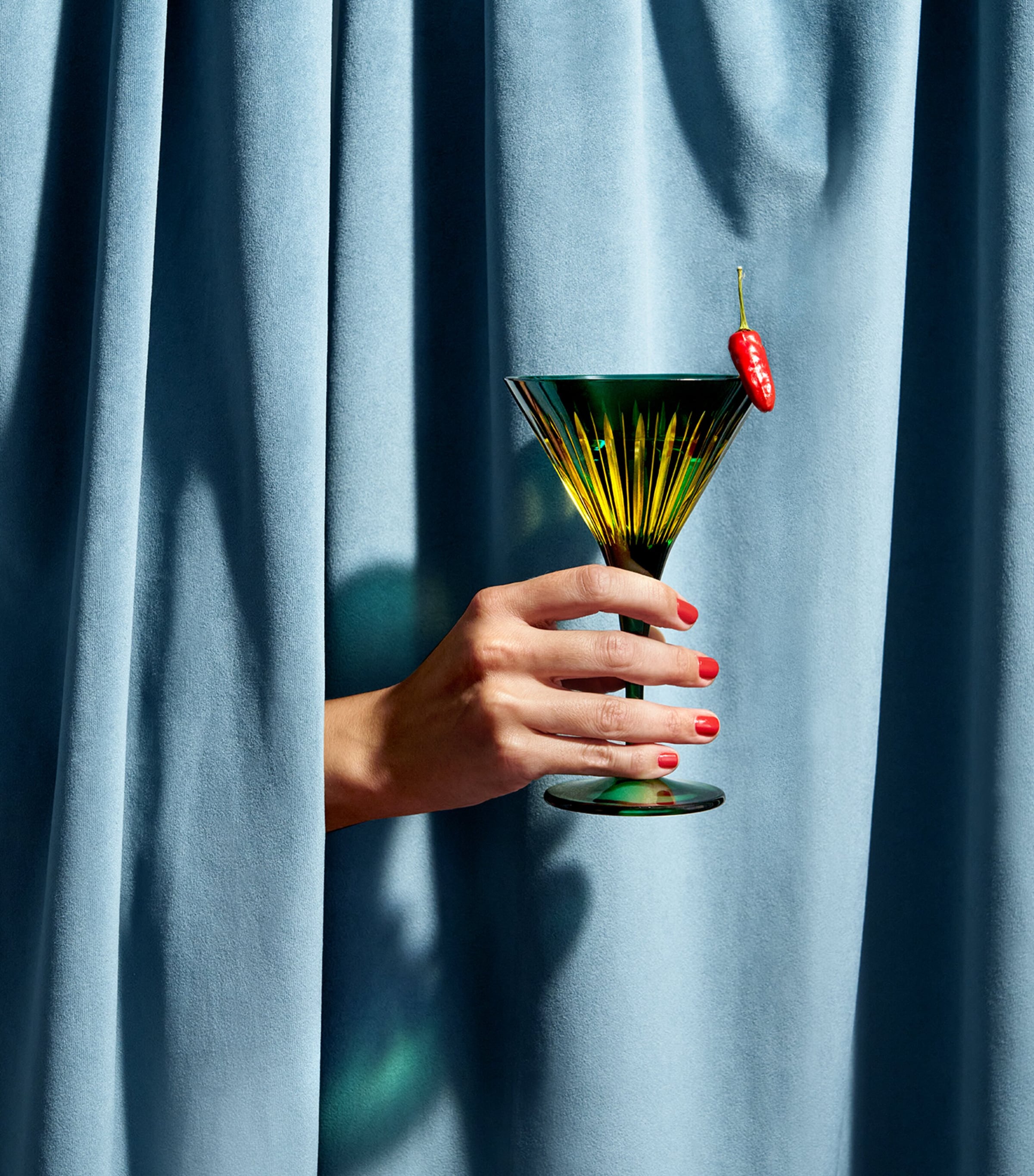 L'Objet Prism Cocktail Set Green Image 3