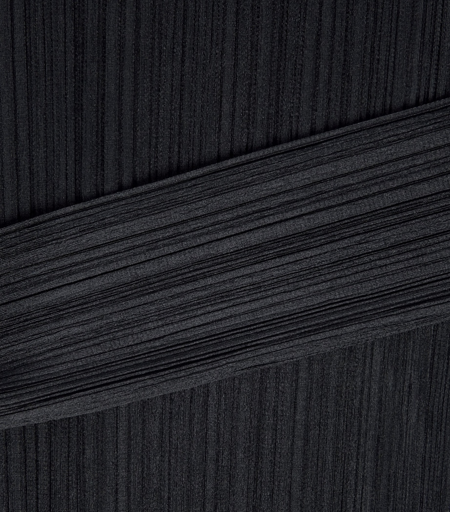 Pleats Please Issey Miyake Womens Monthly Colors February Top Black Image 6
