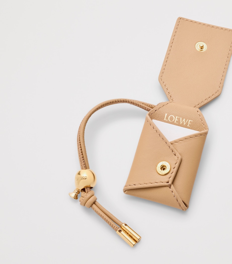 LOEWE Medium Leather Featherlight Puzzle Top-Handle Bag Silk Beige Image 13