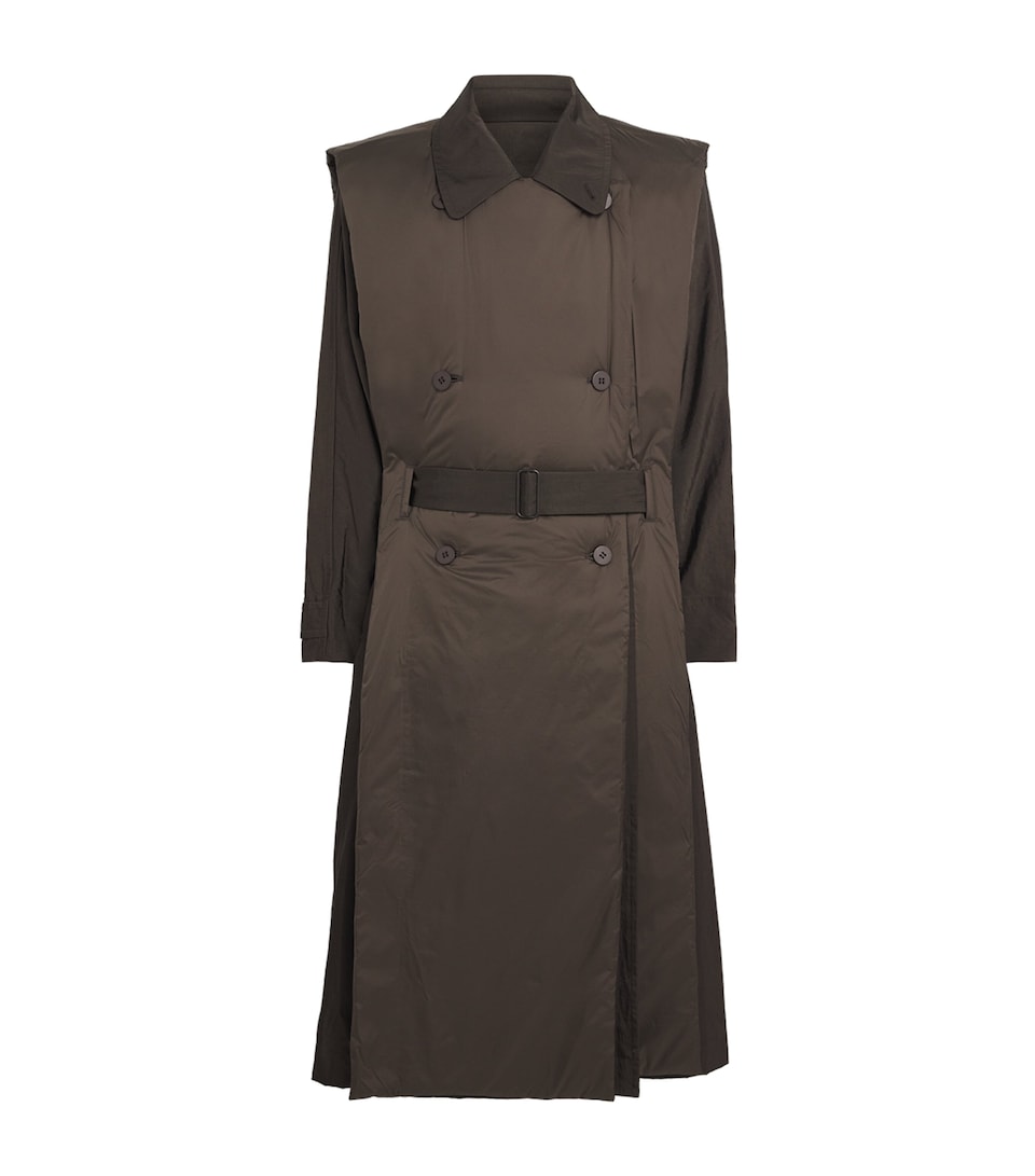 Detachable Liner Switch Trench Coat