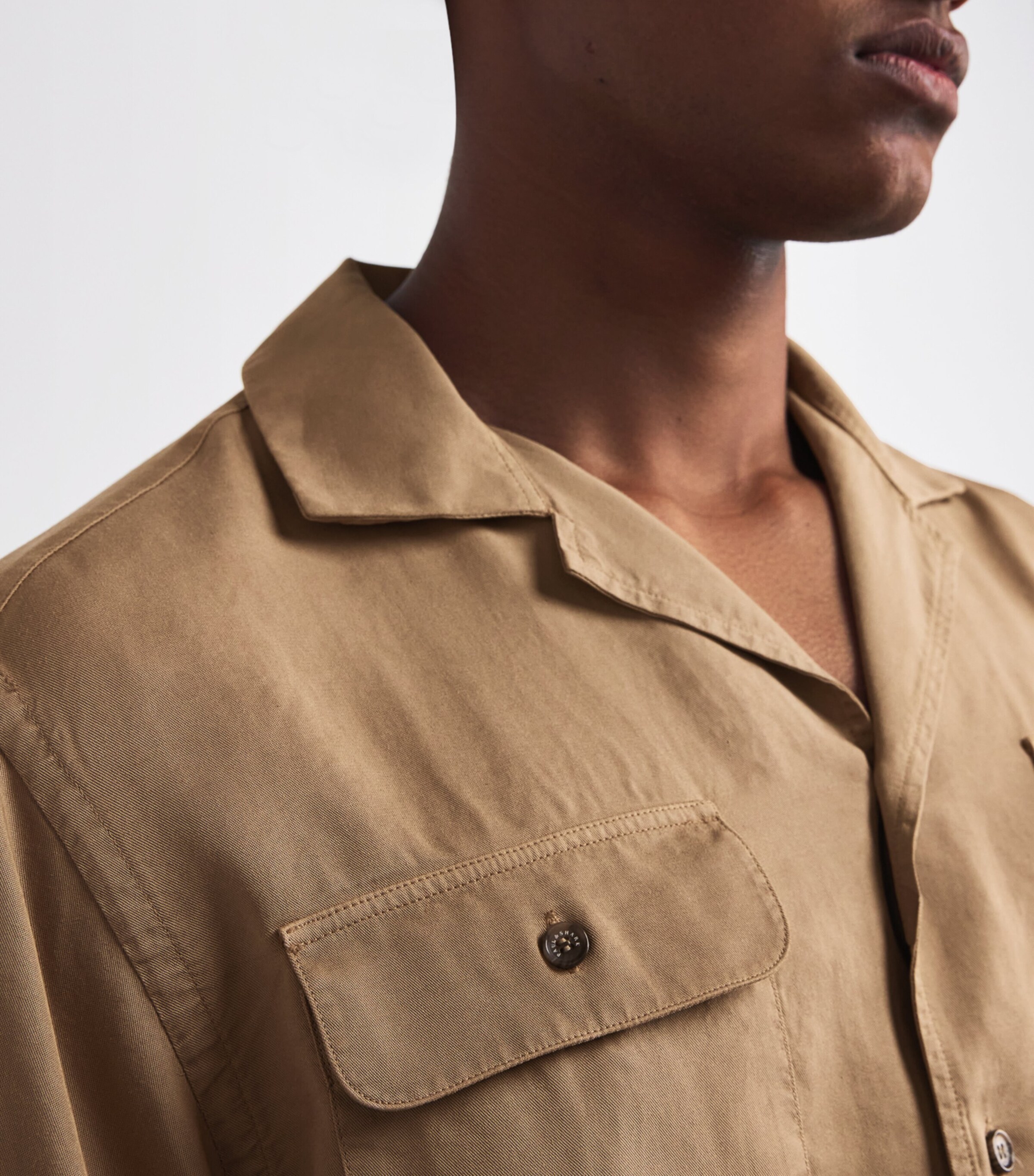 Twill Shirt 627TIGER'S EYE Image 6