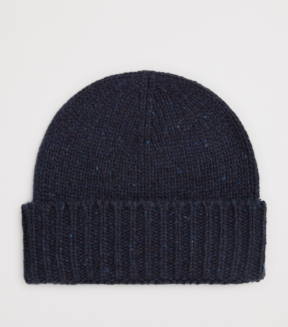 Donegal Cashmere Beanie 006361 NAVY DONEGAL Image 2