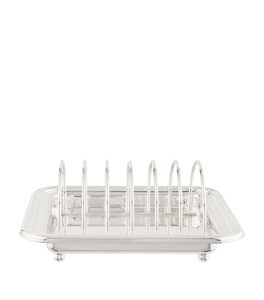Silver-Plated Georgian Toast Rack SILVER Image 1