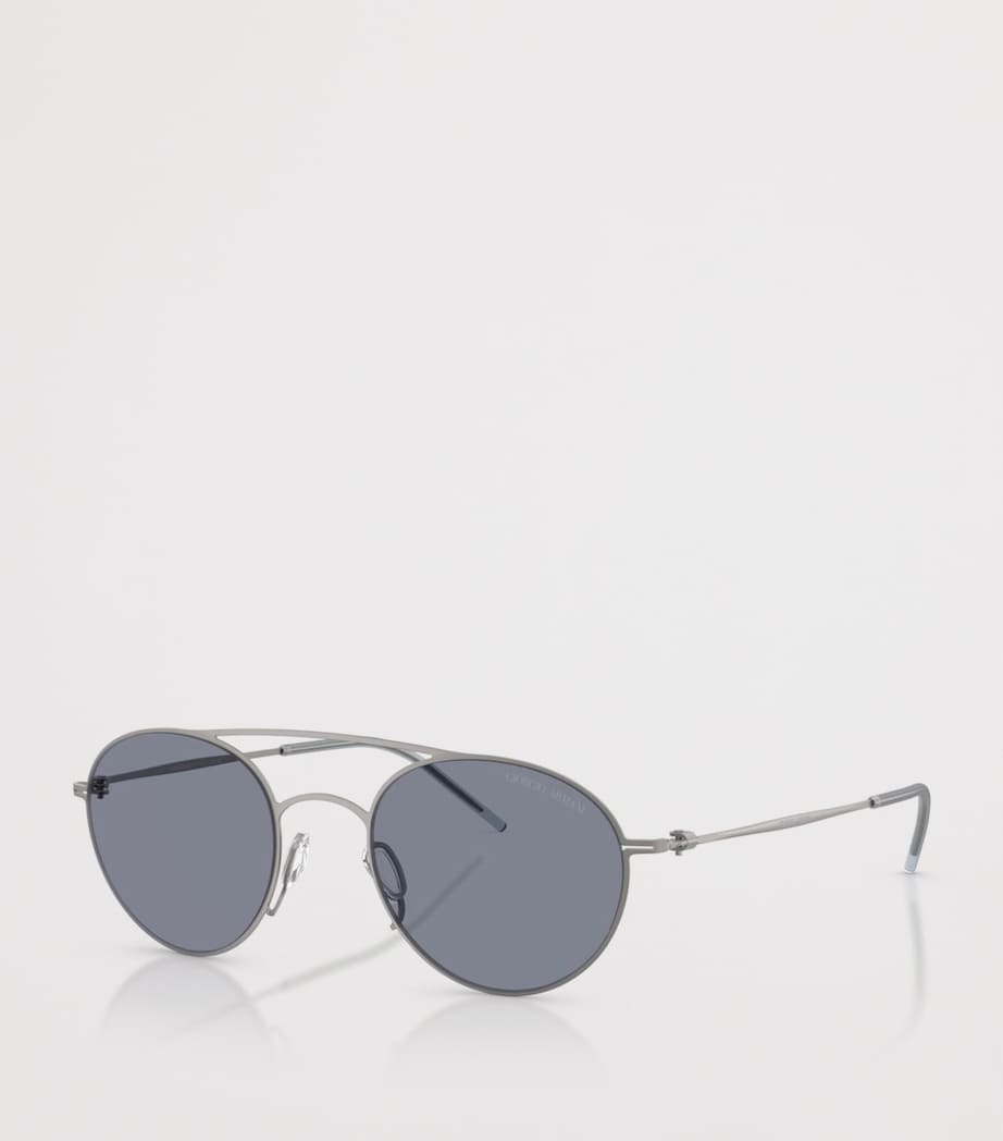 Giorgio Armani Metal Round Sunglasses Image 2