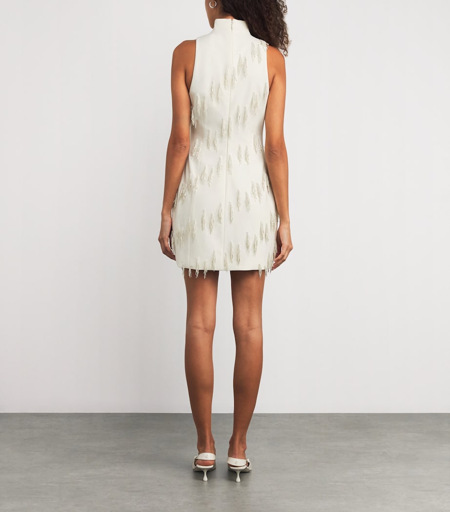 Cascade Micky Mini Dress IVORY/SILVER / IVSL Image 3