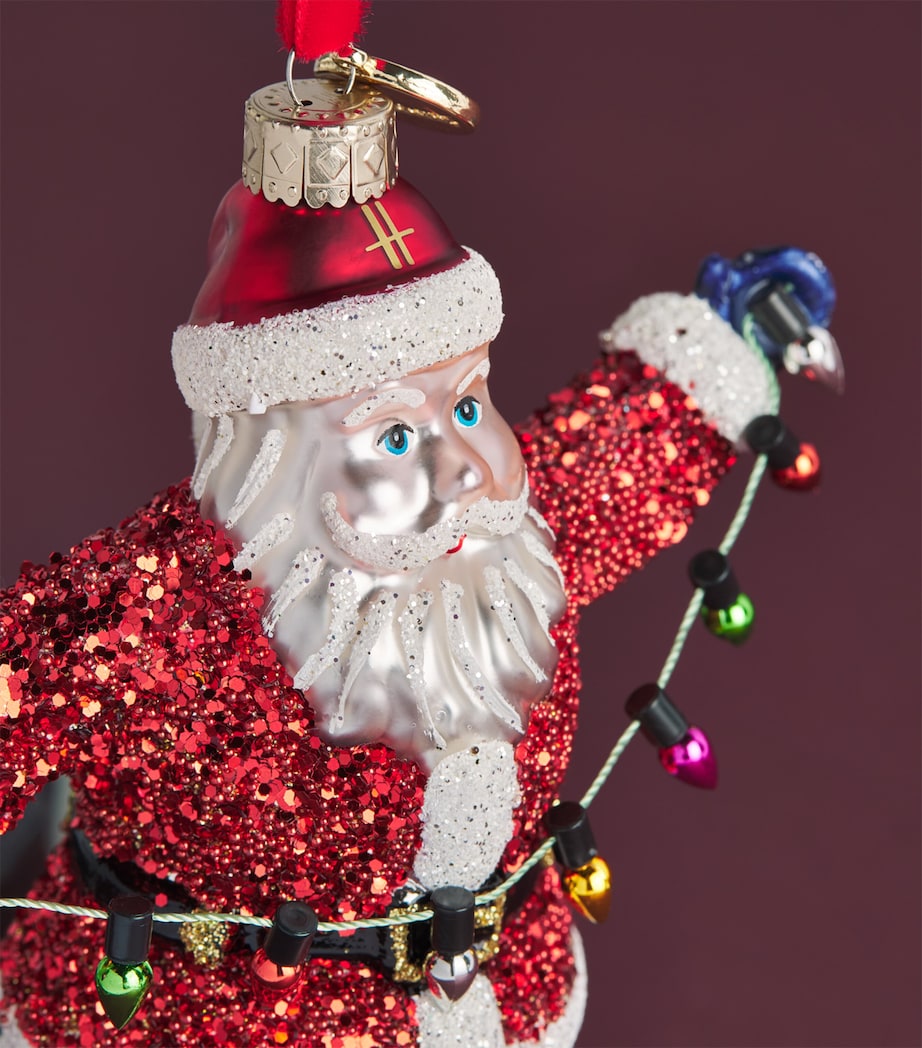 Harrods Father Christmas Tree Decoration Red Image 2