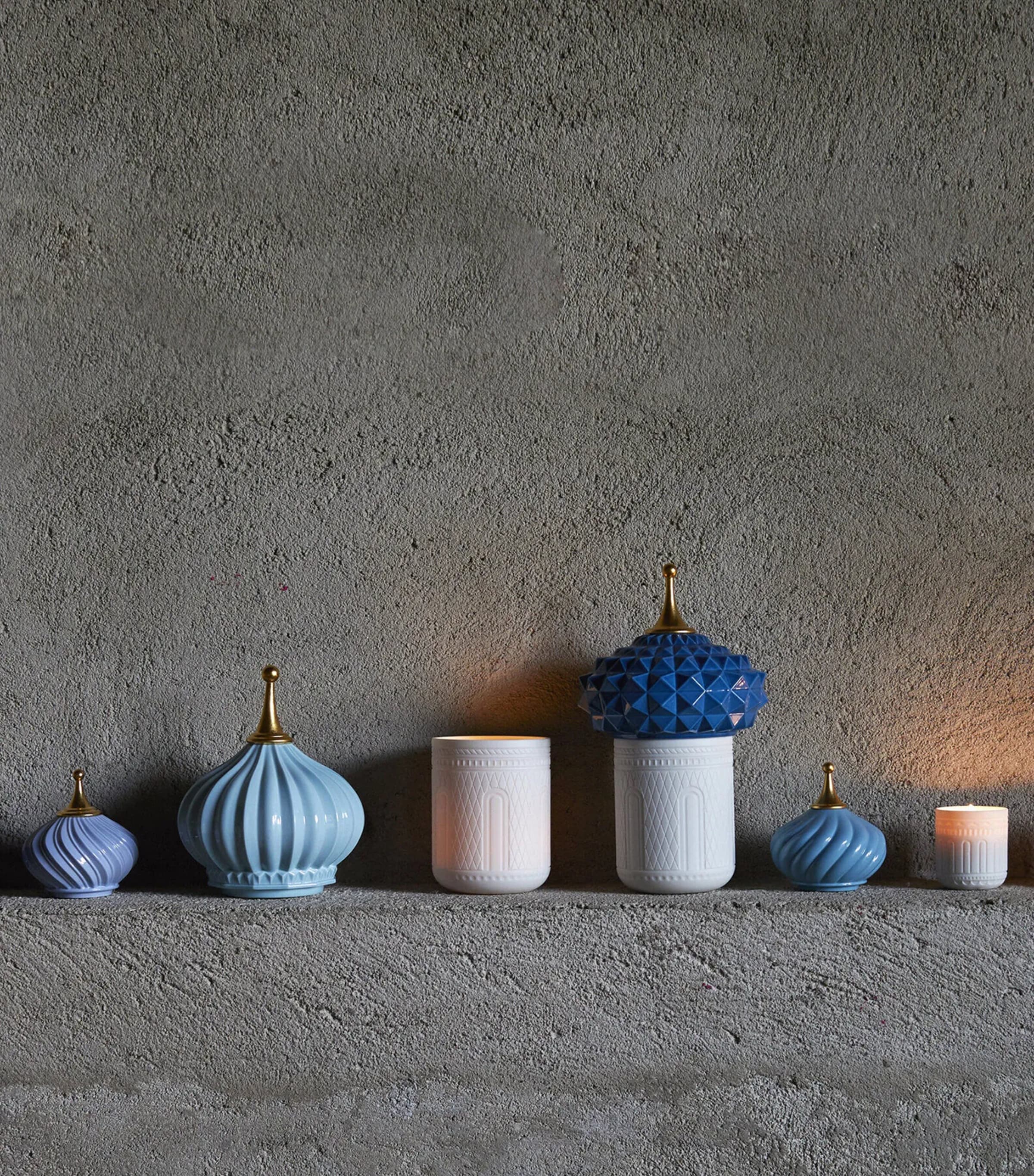 Turquoise Spire Scented Candle (200g) MULTI Image 2