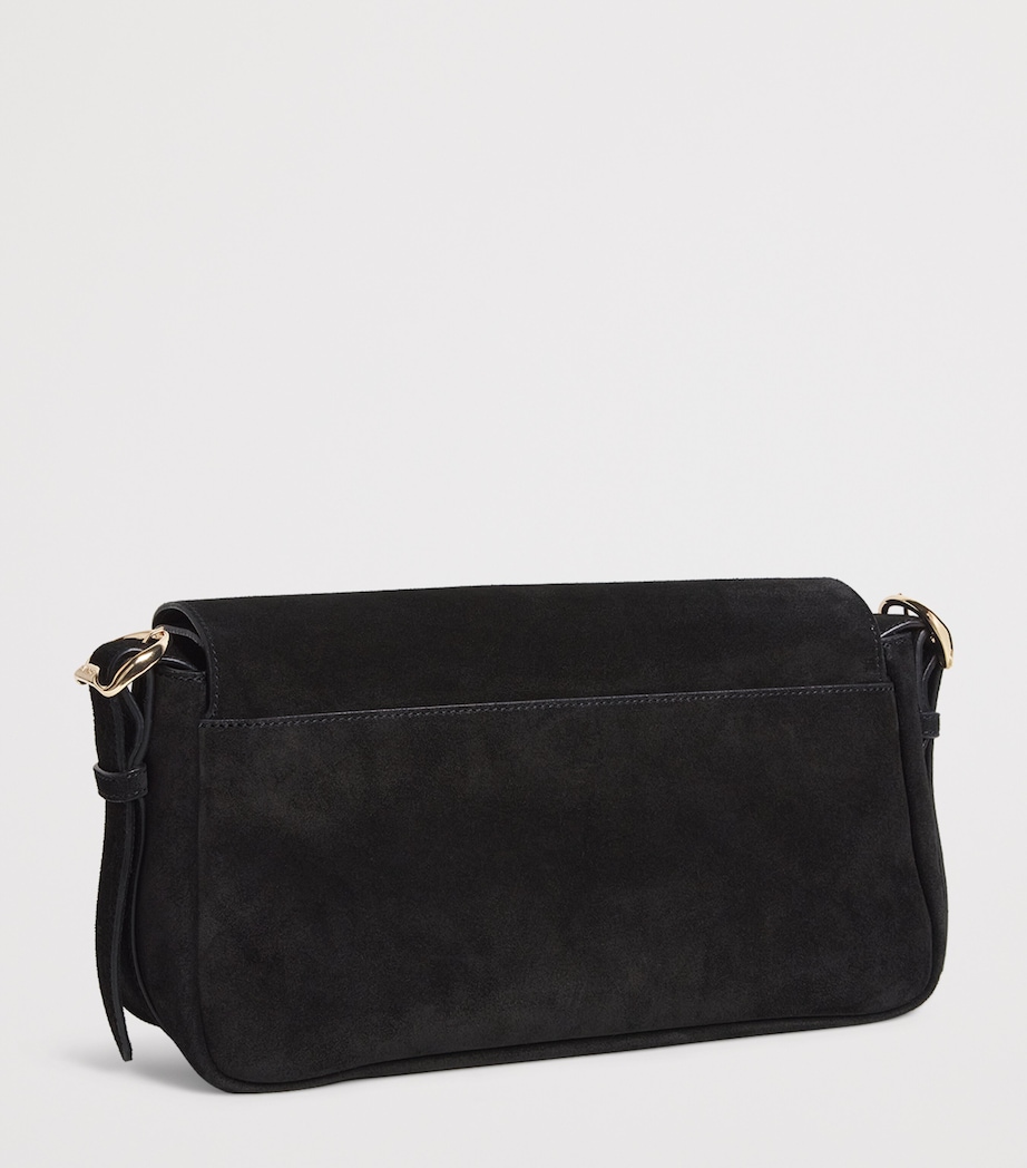 Suede Le Mambo Shoulder Bag BLACK Image 2