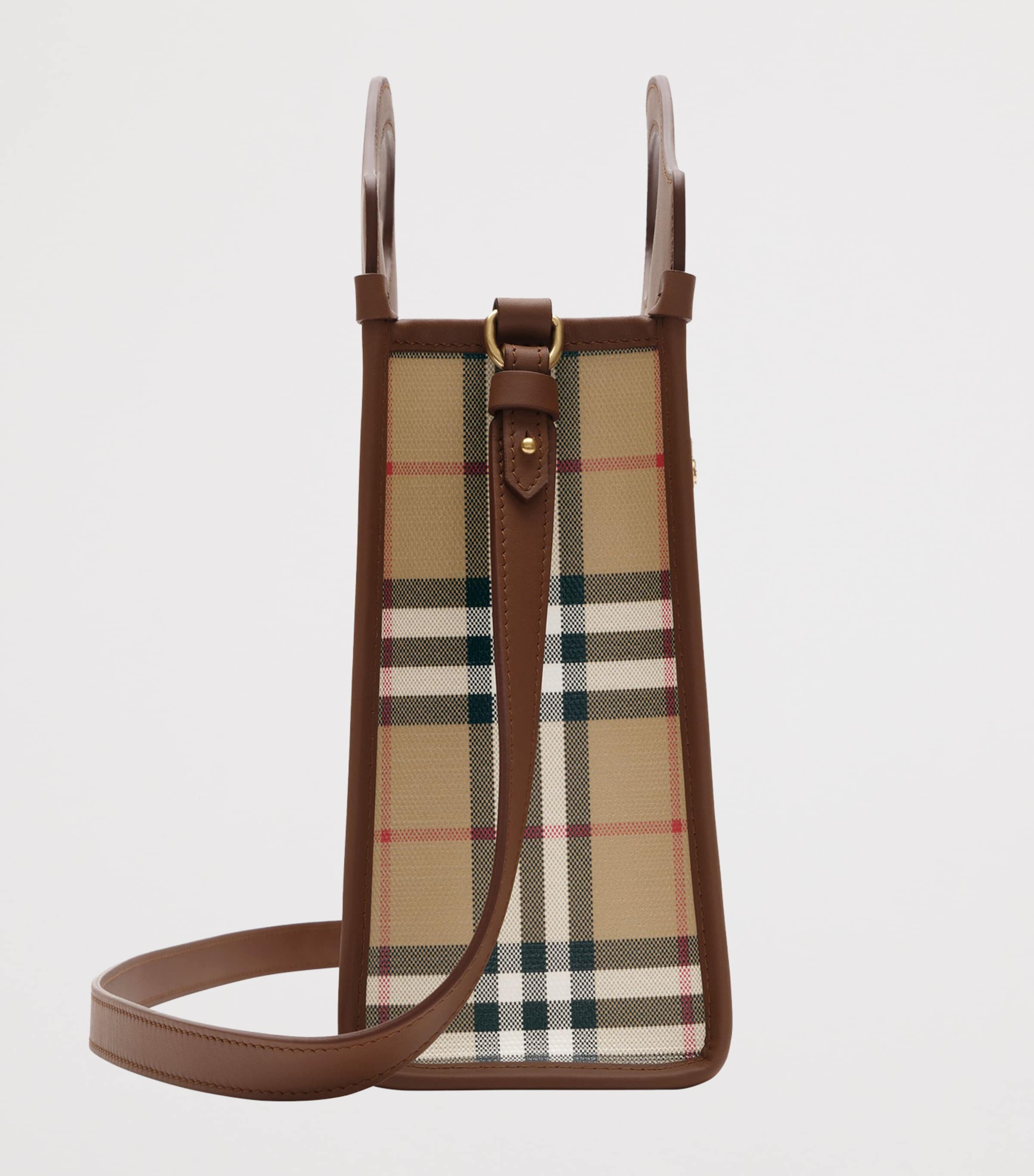 Burberry Mini Canvas Pocket Bag Archive Beige Image 4